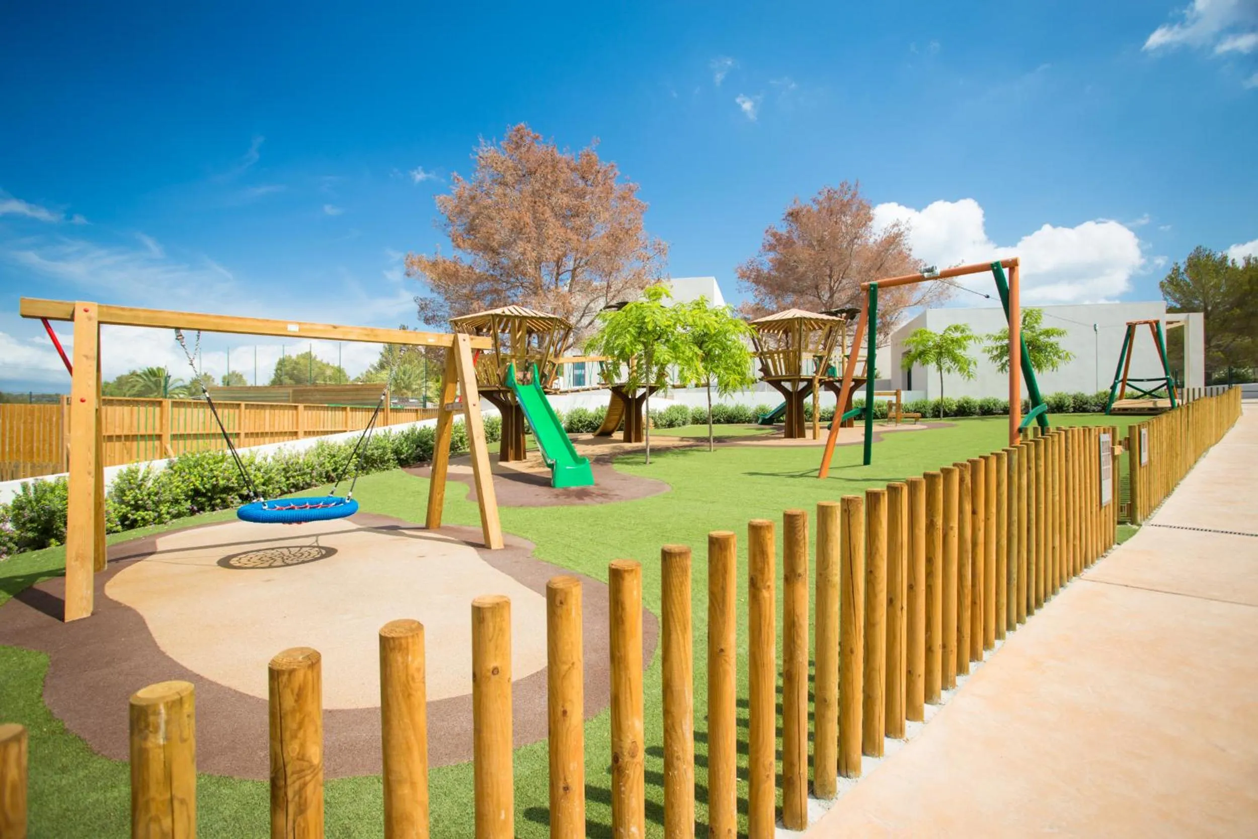 Children play ground in Insotel Tarida Beach Resort & SPA
