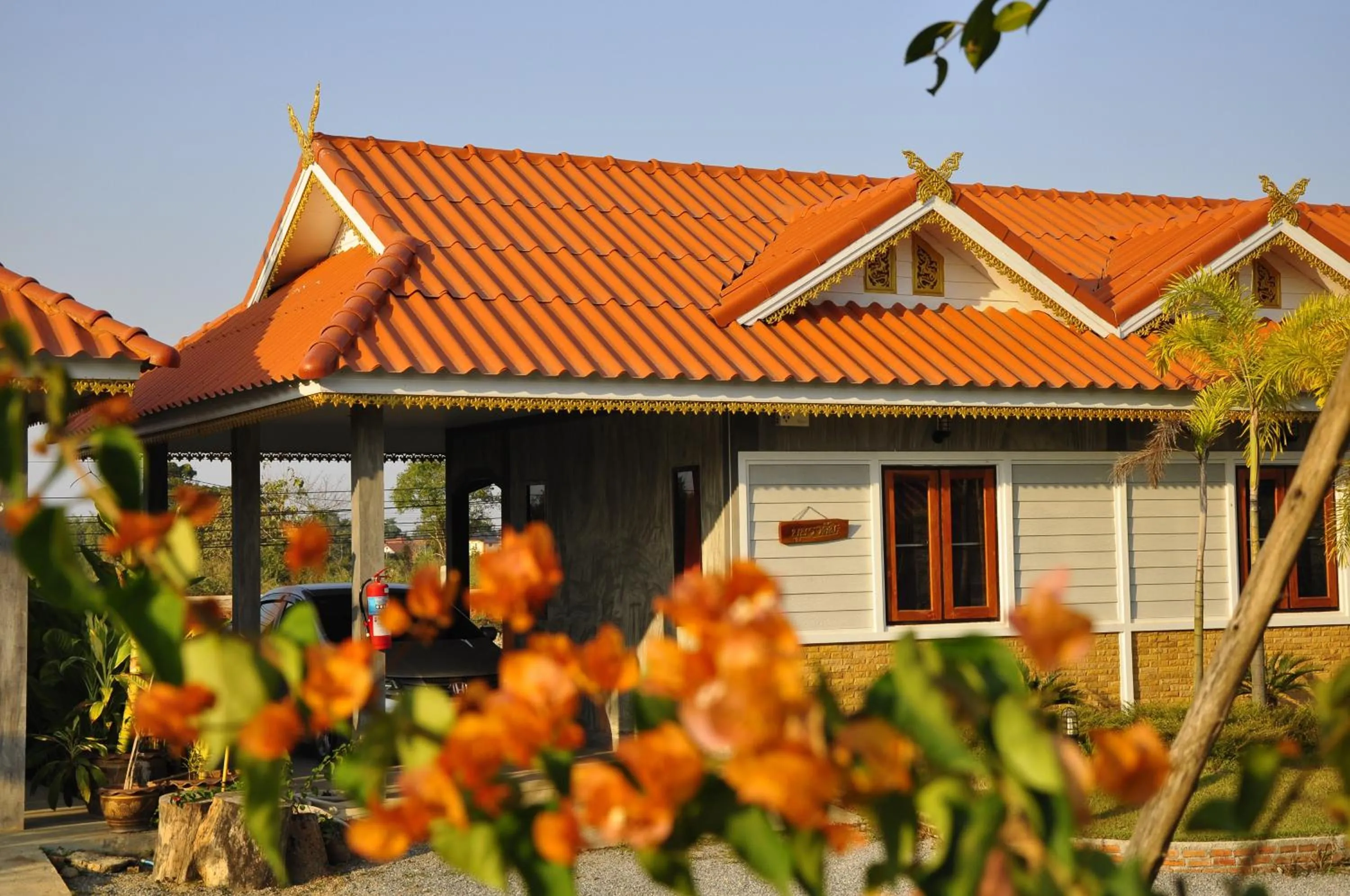 Facade/entrance in Chiang Rai Khuakrae Resort