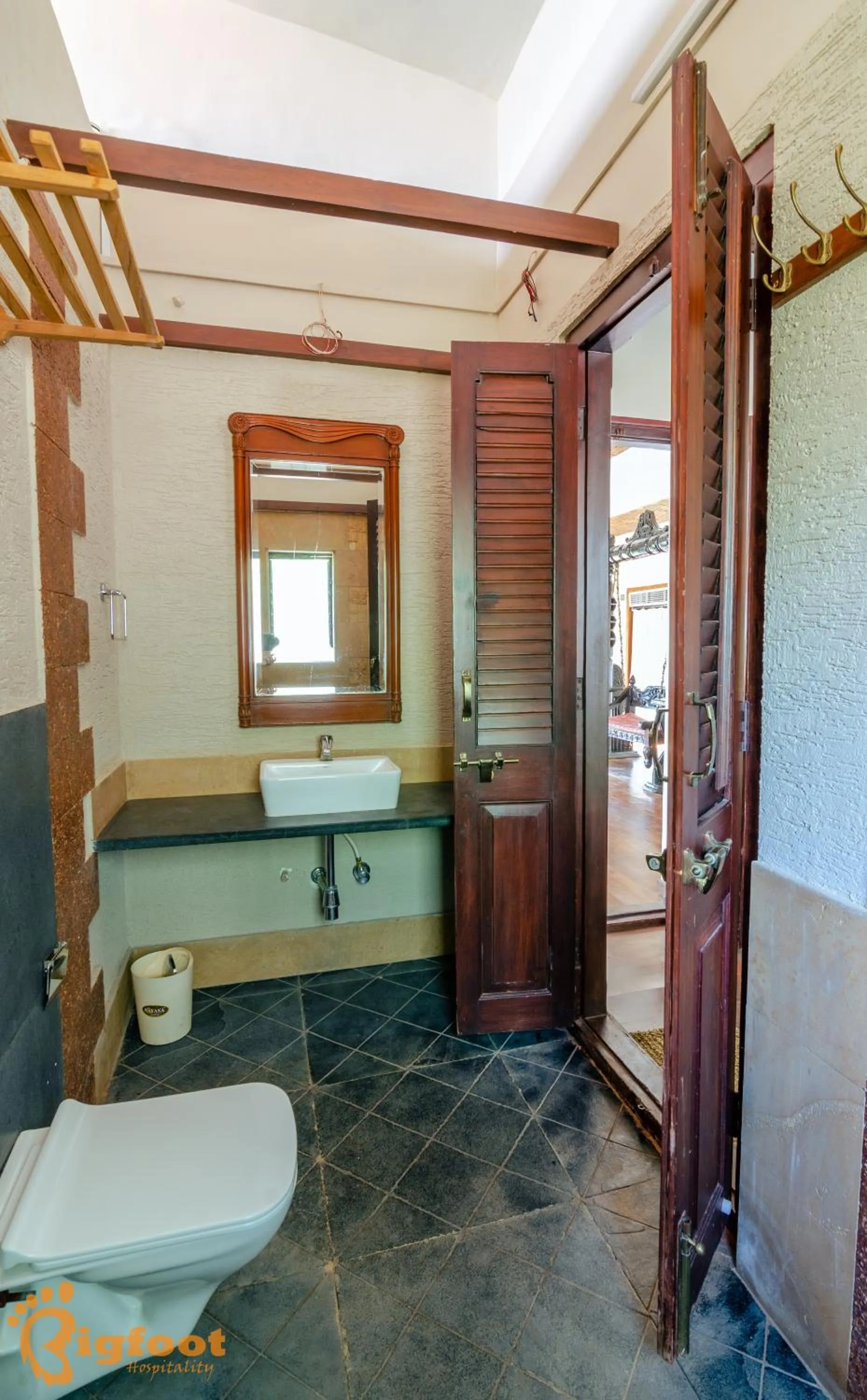 Bathroom in Ekayana Resorts and Agri Tourism, Mulshi