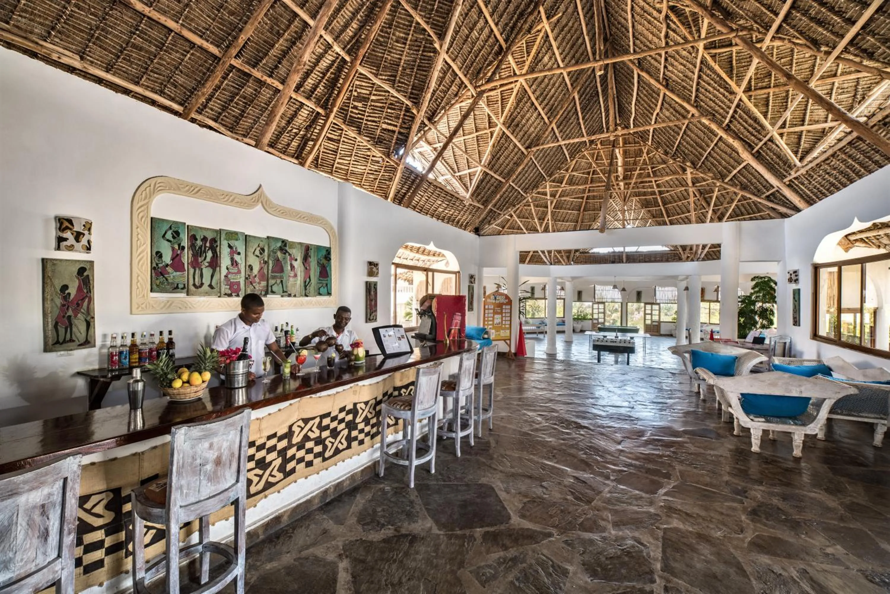 Lounge or bar in Jumbo Club Watamu
