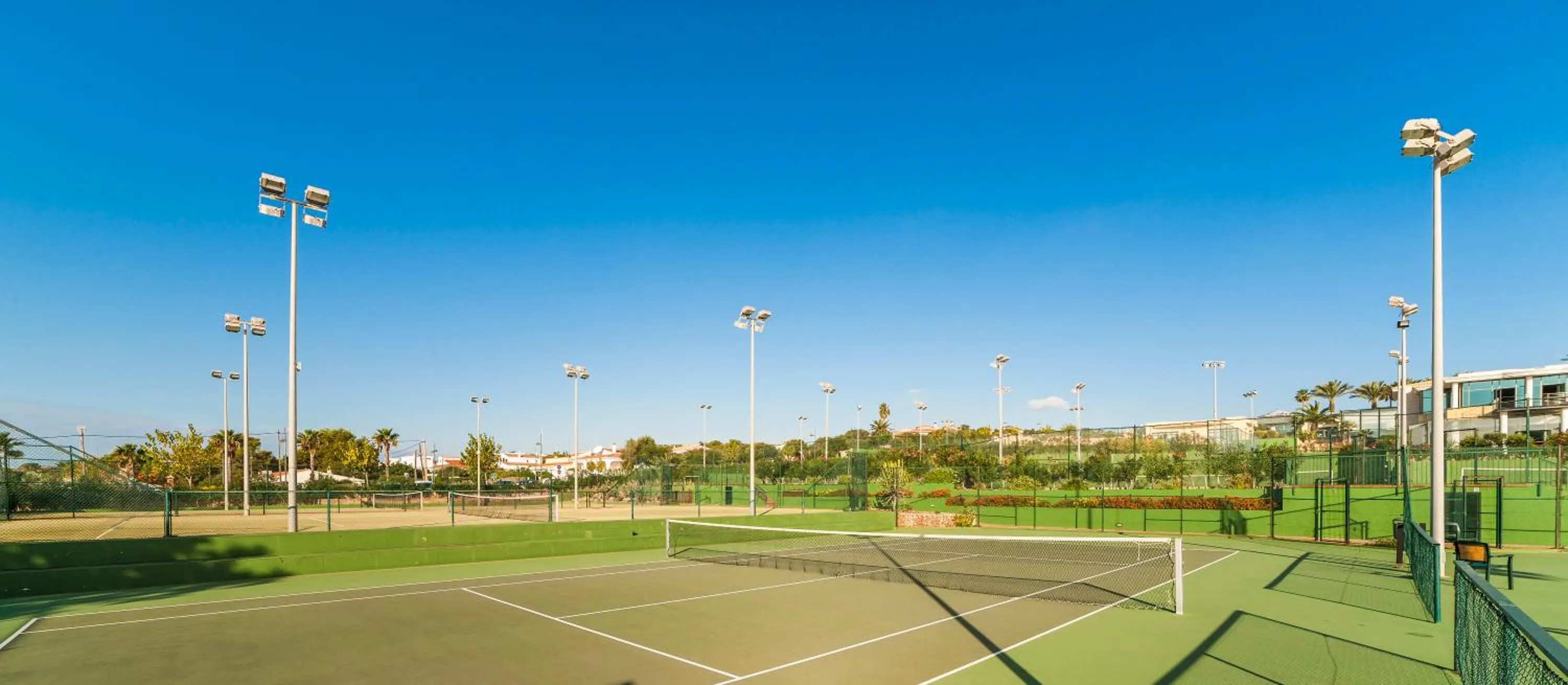 Tennis court in Insotel Punta Prima Resort