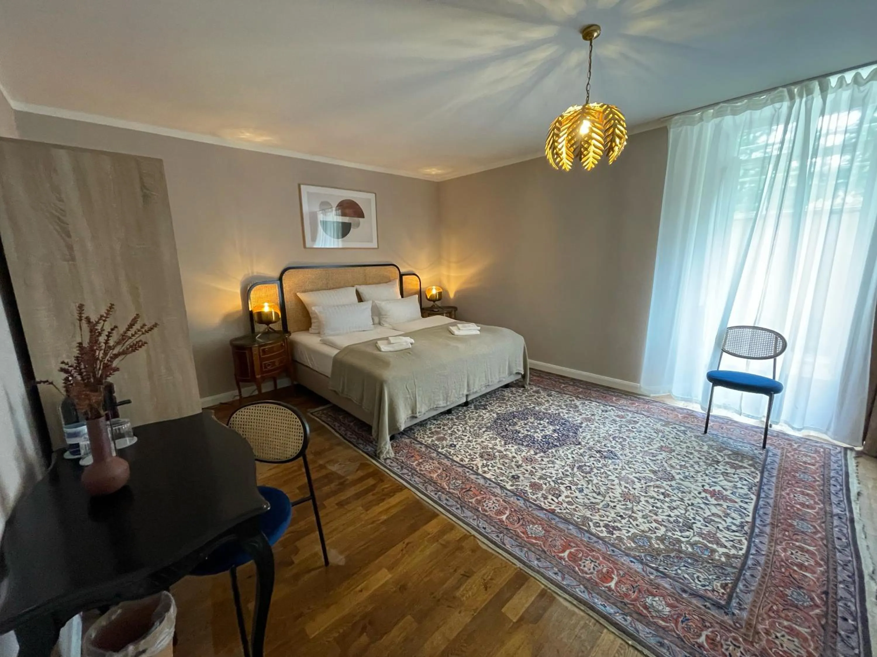 Bedroom, Bed in Villa Bleichröder