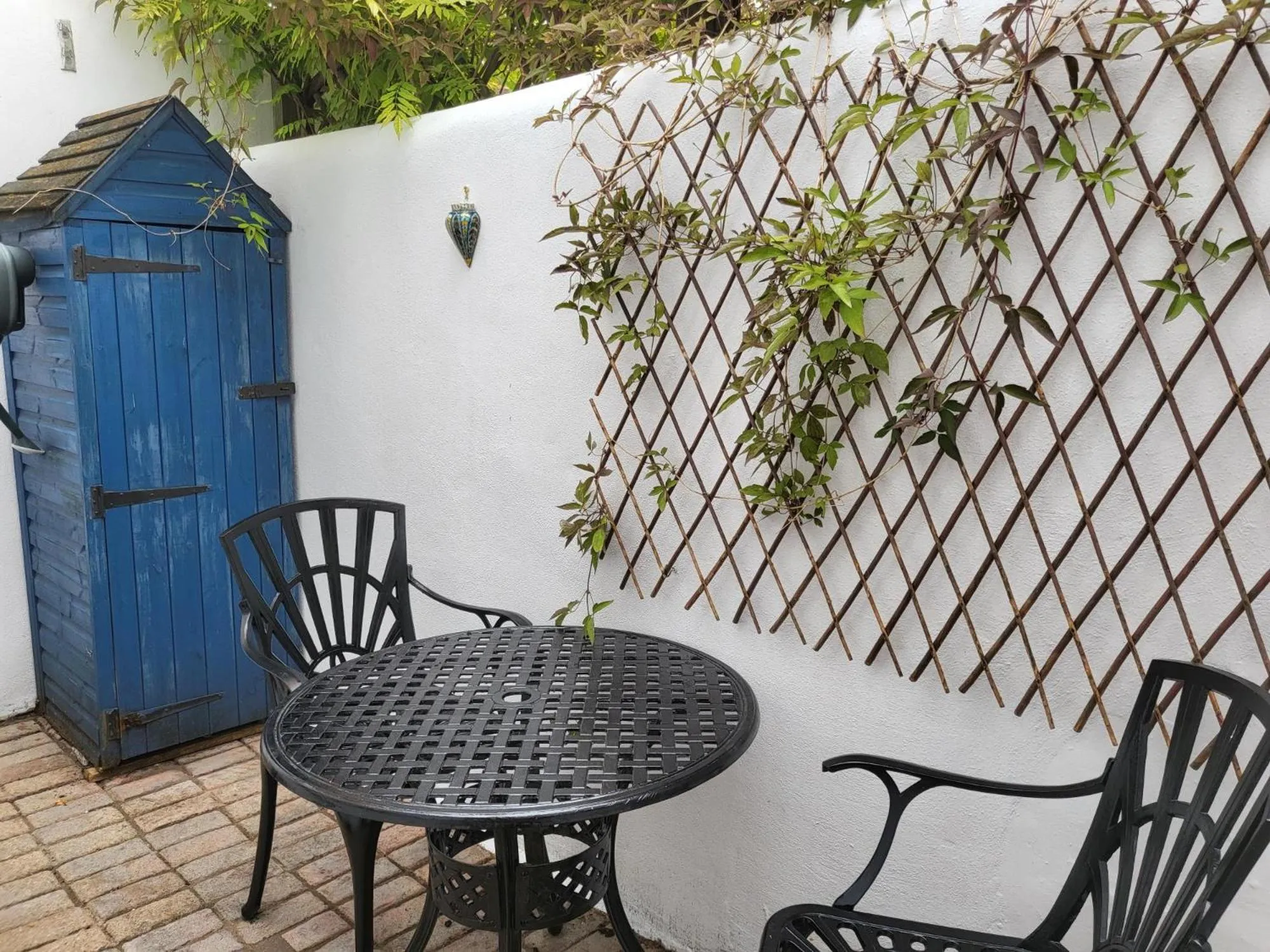 Patio in Pebble Cottage