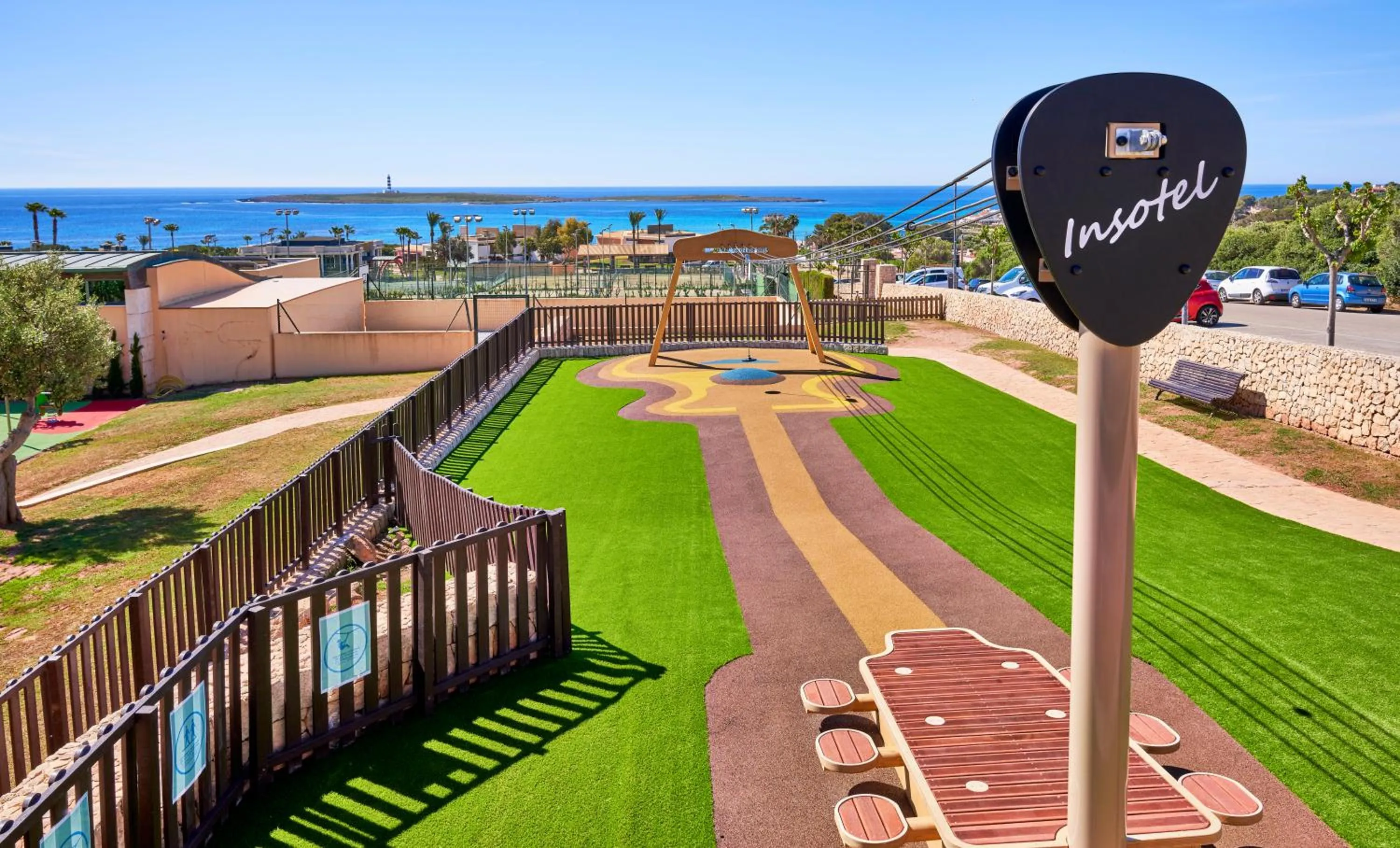 Children play ground in Insotel Punta Prima Prestige Suites & Spa