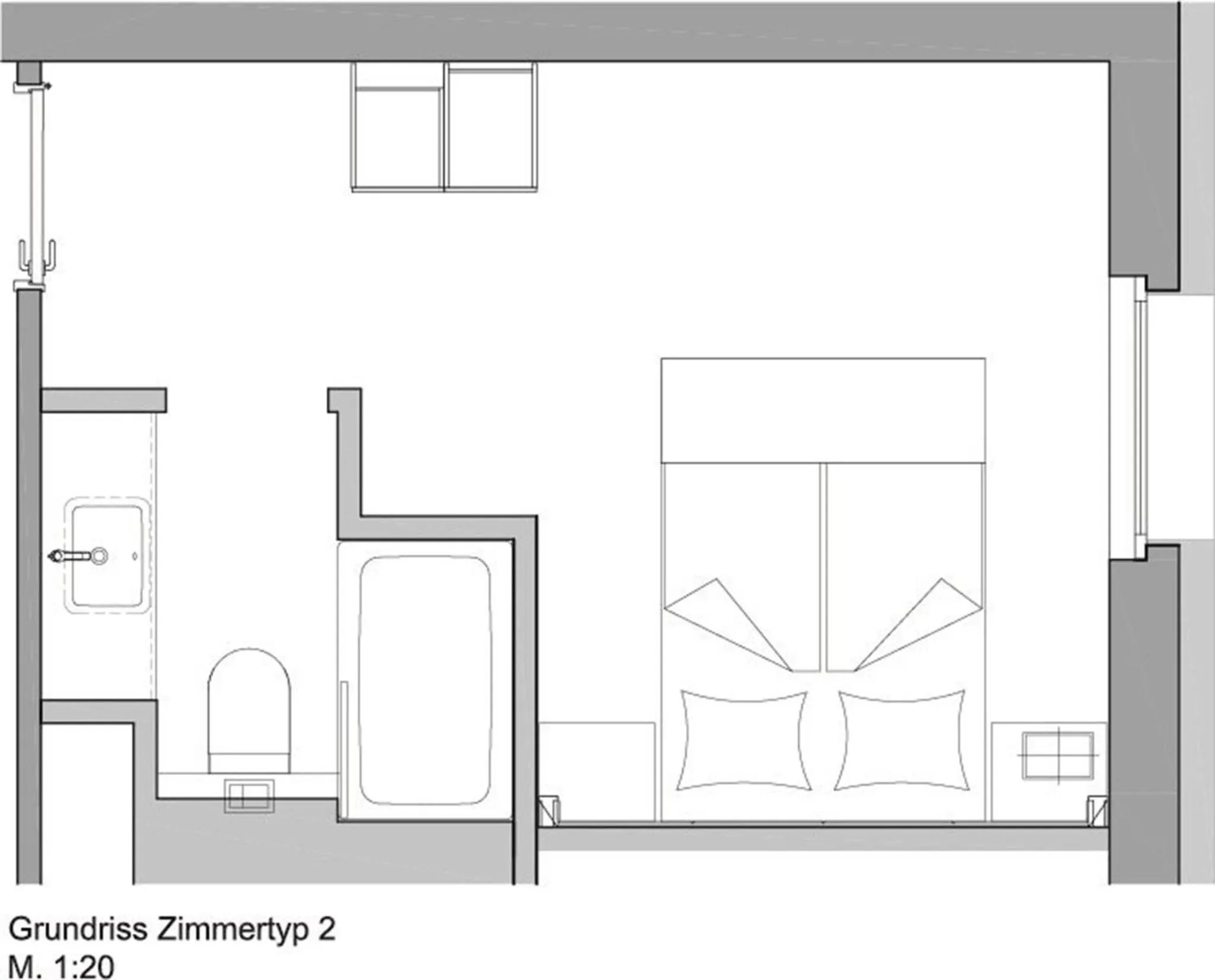 Bathroom in The Alex Hotel