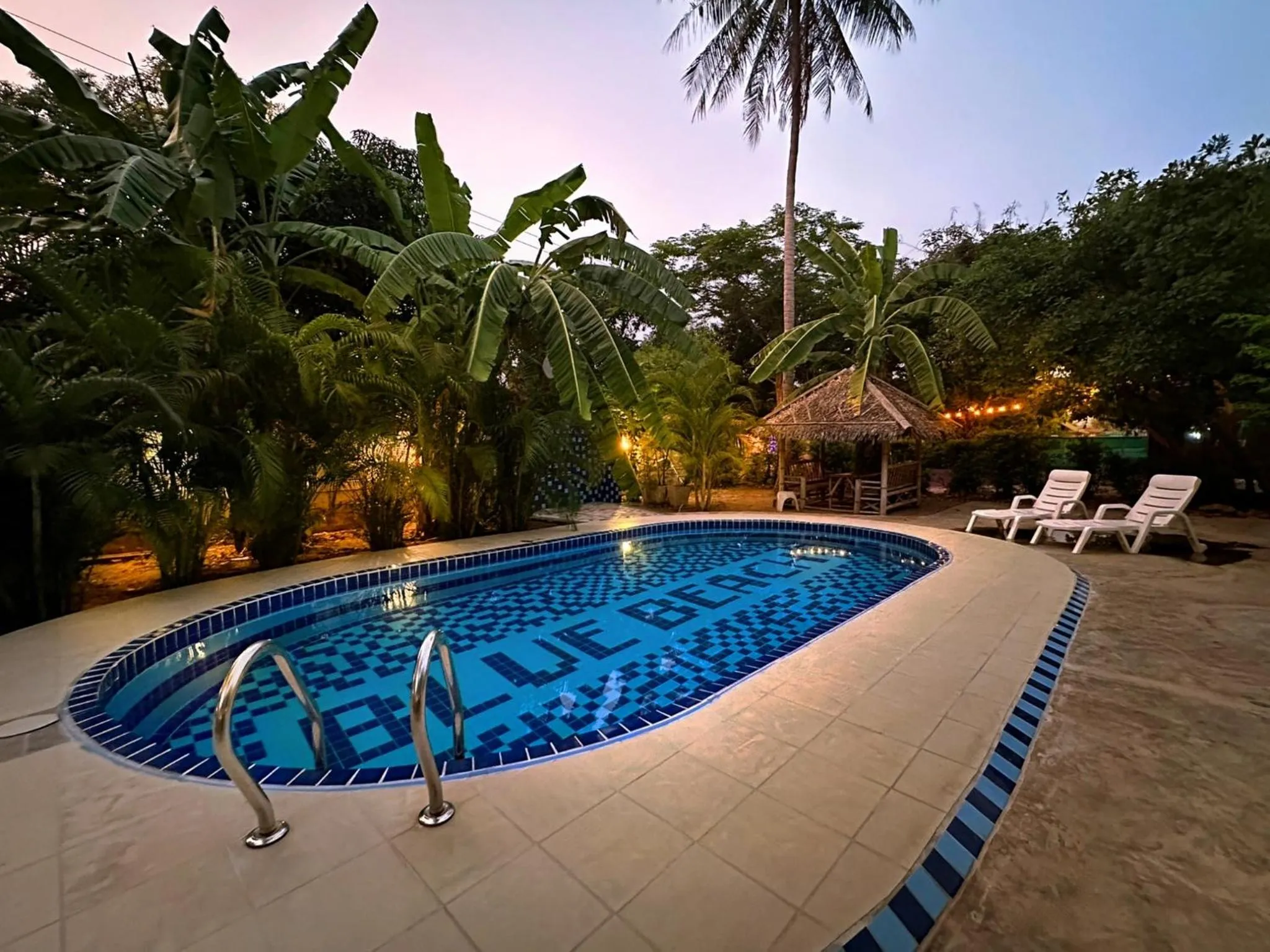 Swimming pool in Blue Beach Resort