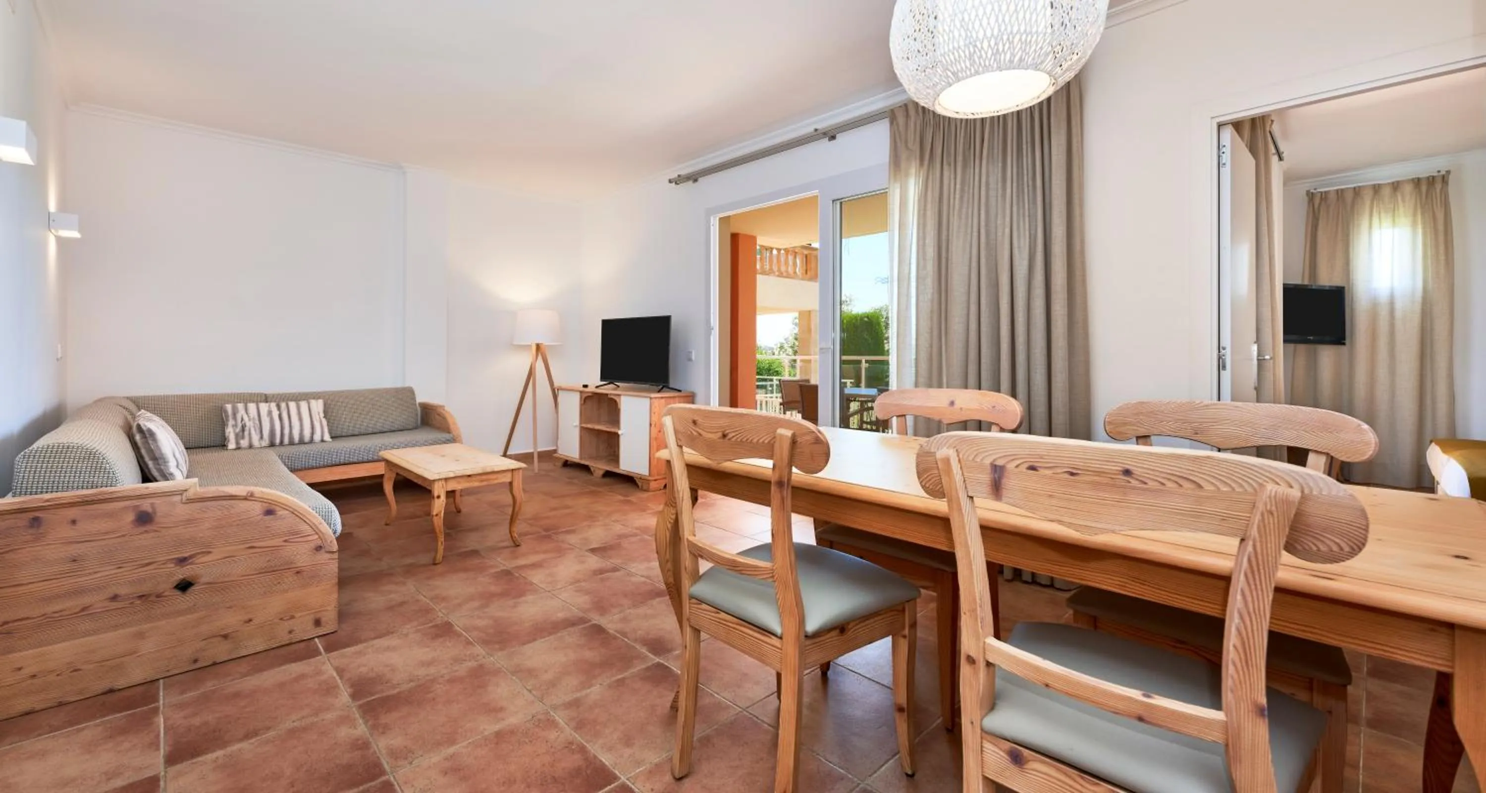 Seating area in Insotel Cala Mandia Resort