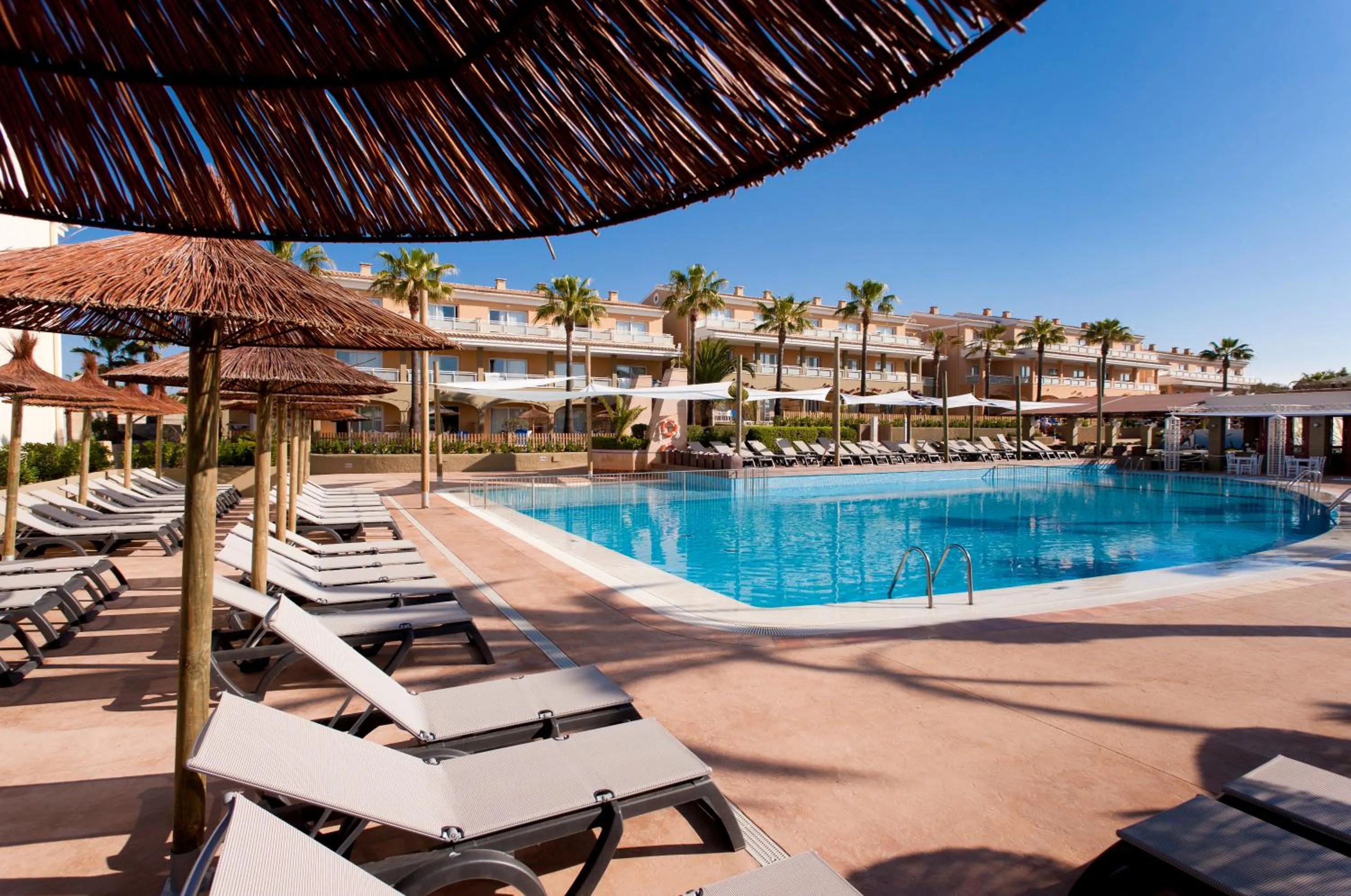 Swimming pool in Insotel Cala Mandia Resort
