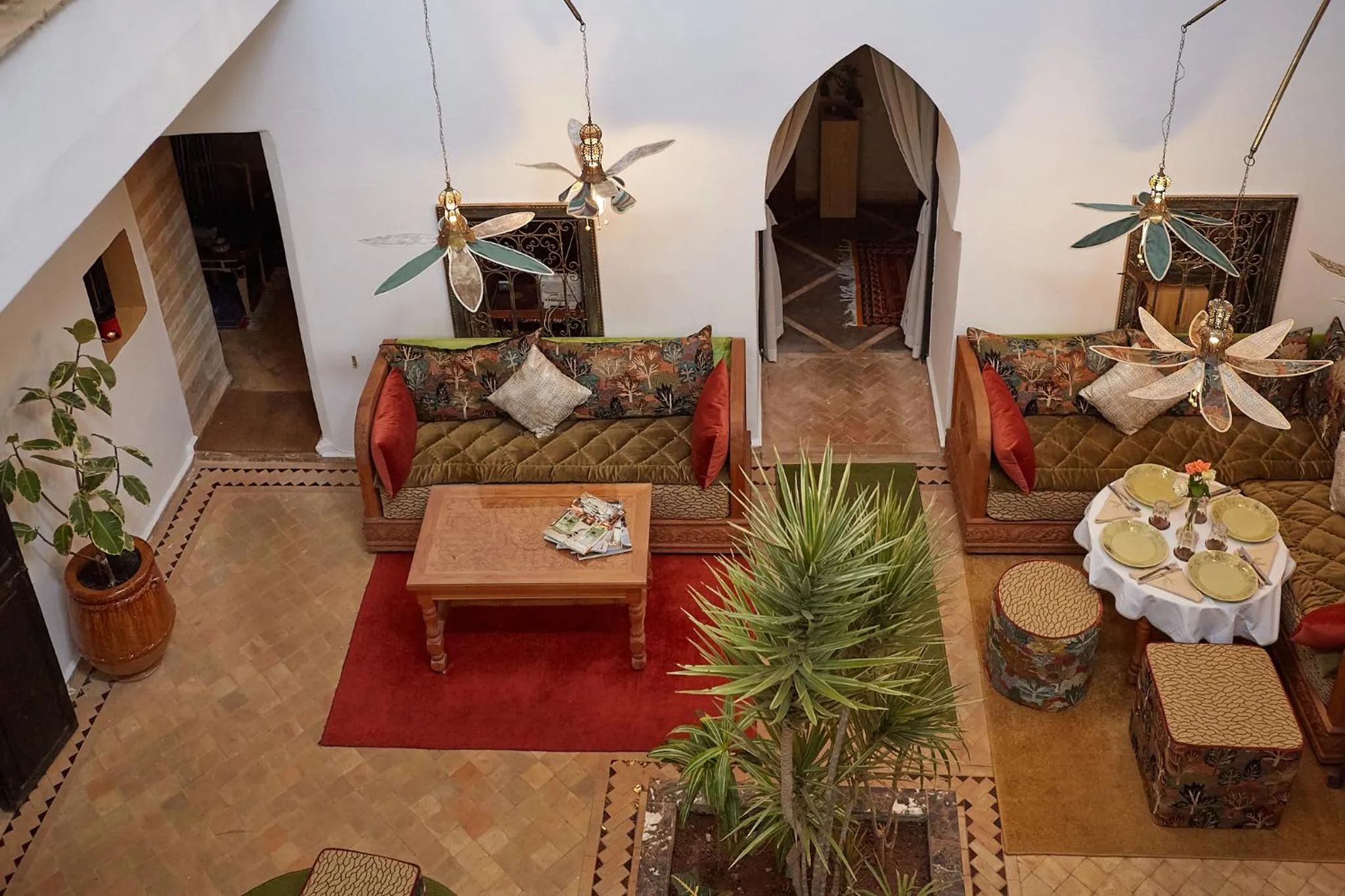 Patio in Riad Al Ibtikar