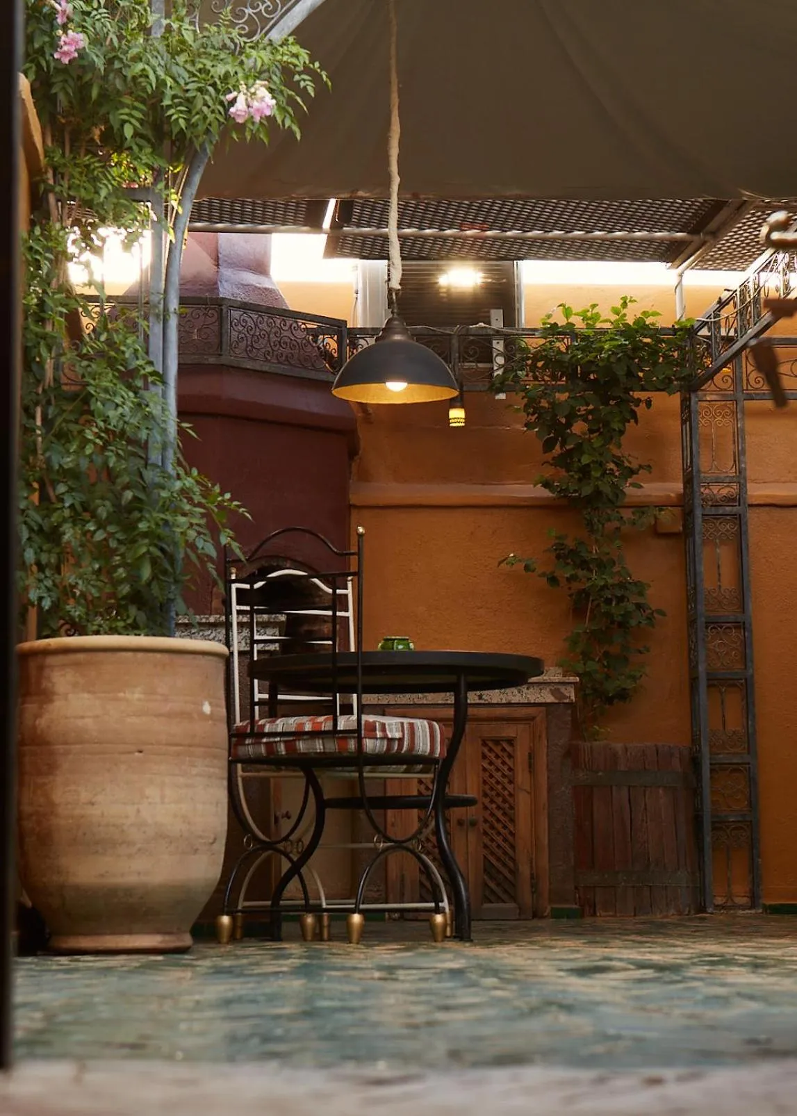 Balcony/Terrace in Riad Al Ibtikar