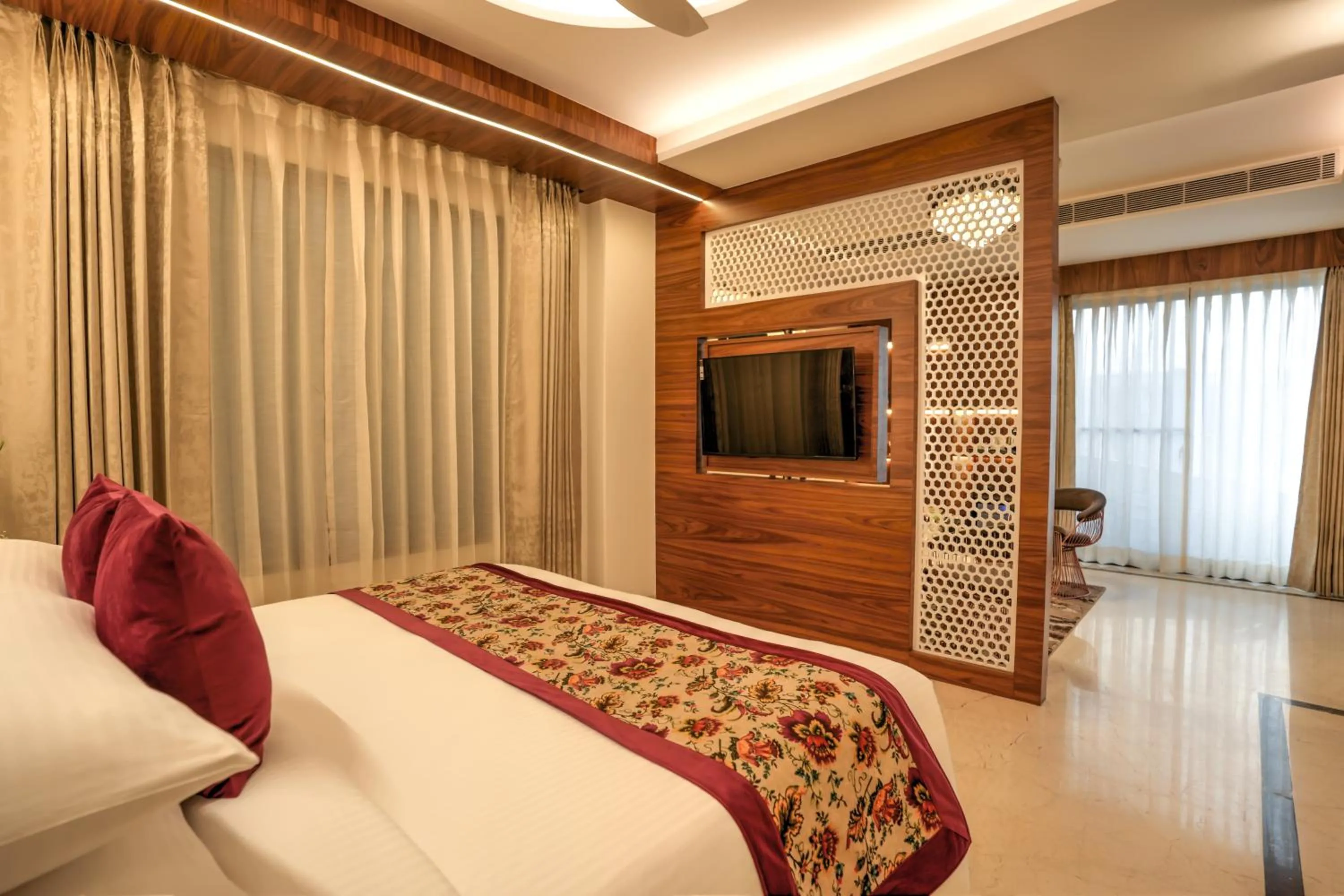 Bedroom, Bed in Hotel Rj