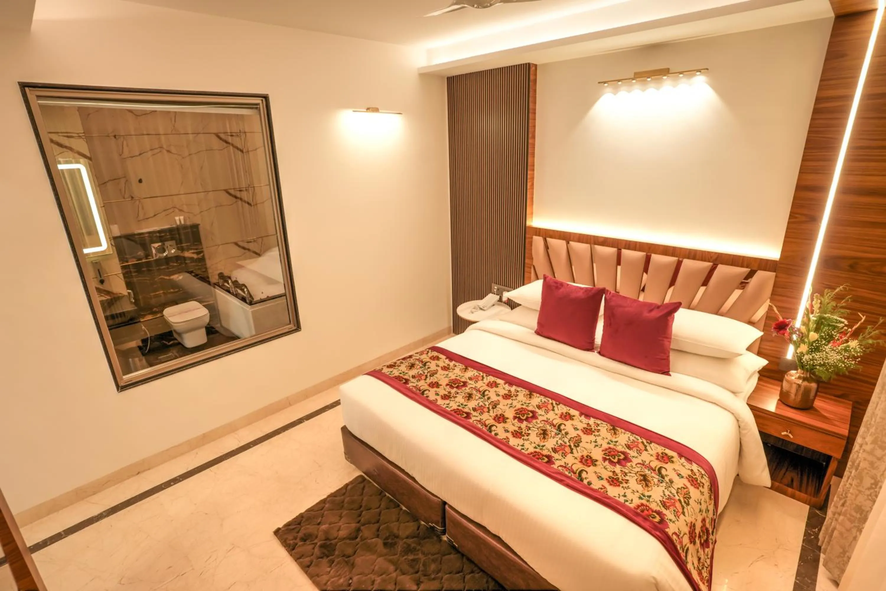 Bedroom, Bed in Hotel Rj