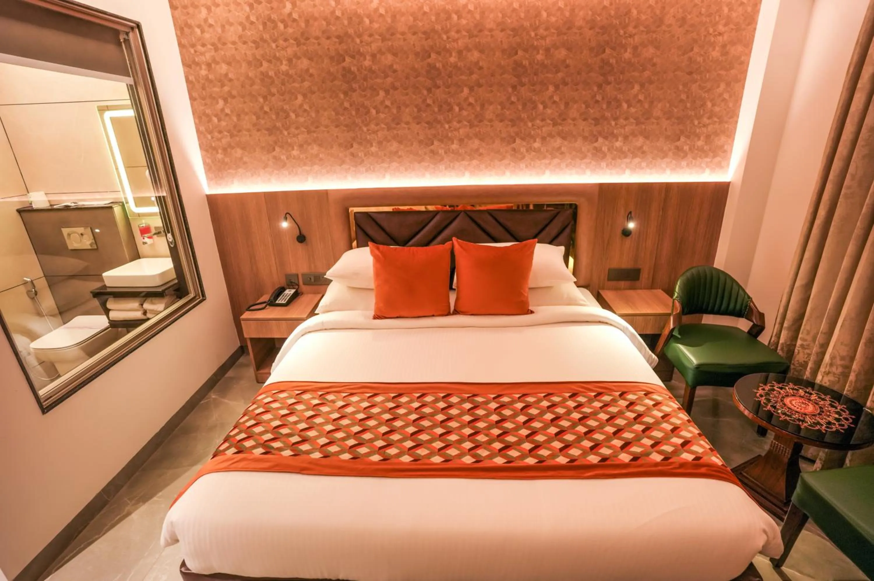 Bedroom, Bed in Hotel Rj