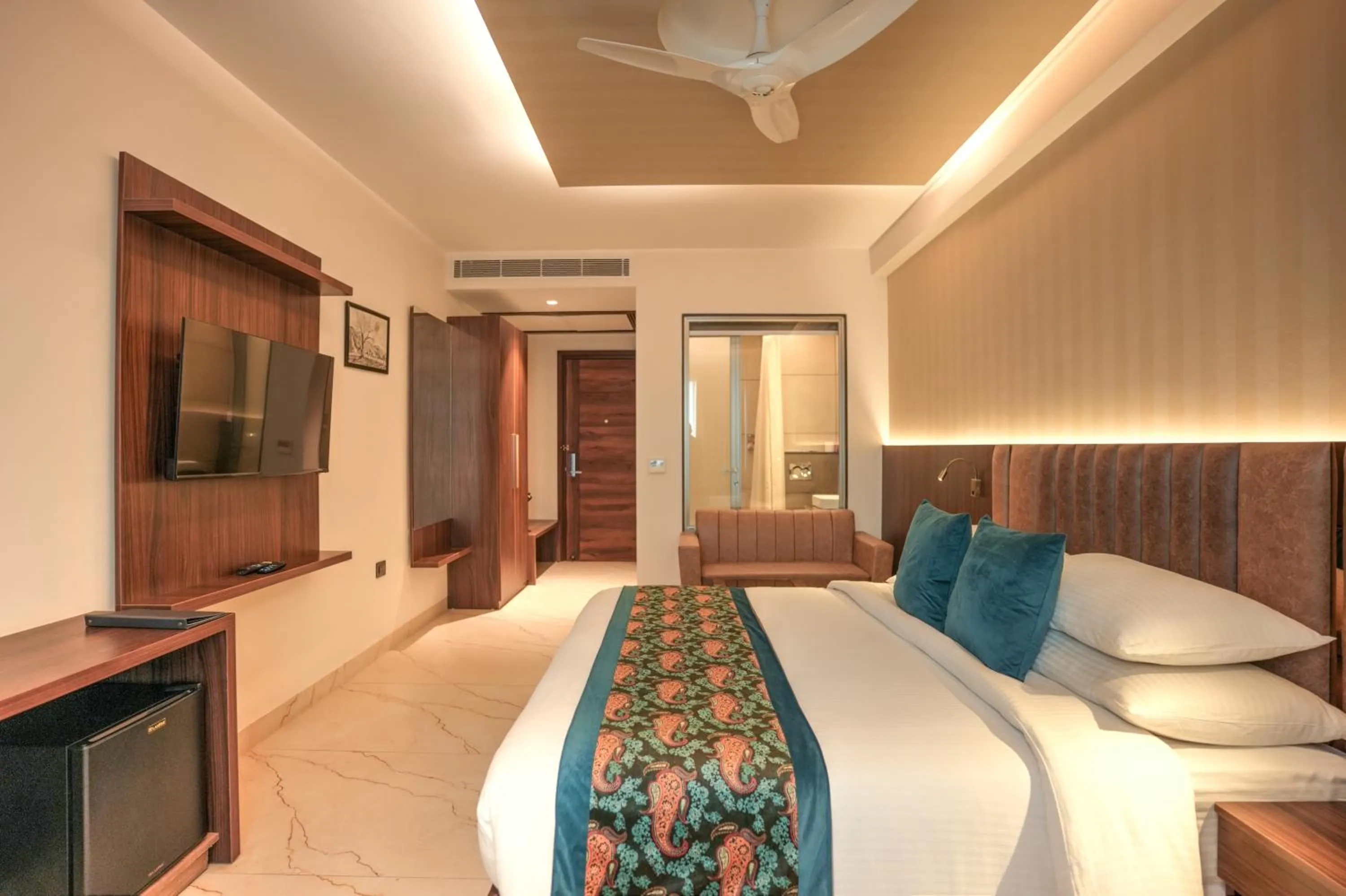 Bedroom, Bed in Hotel Rj