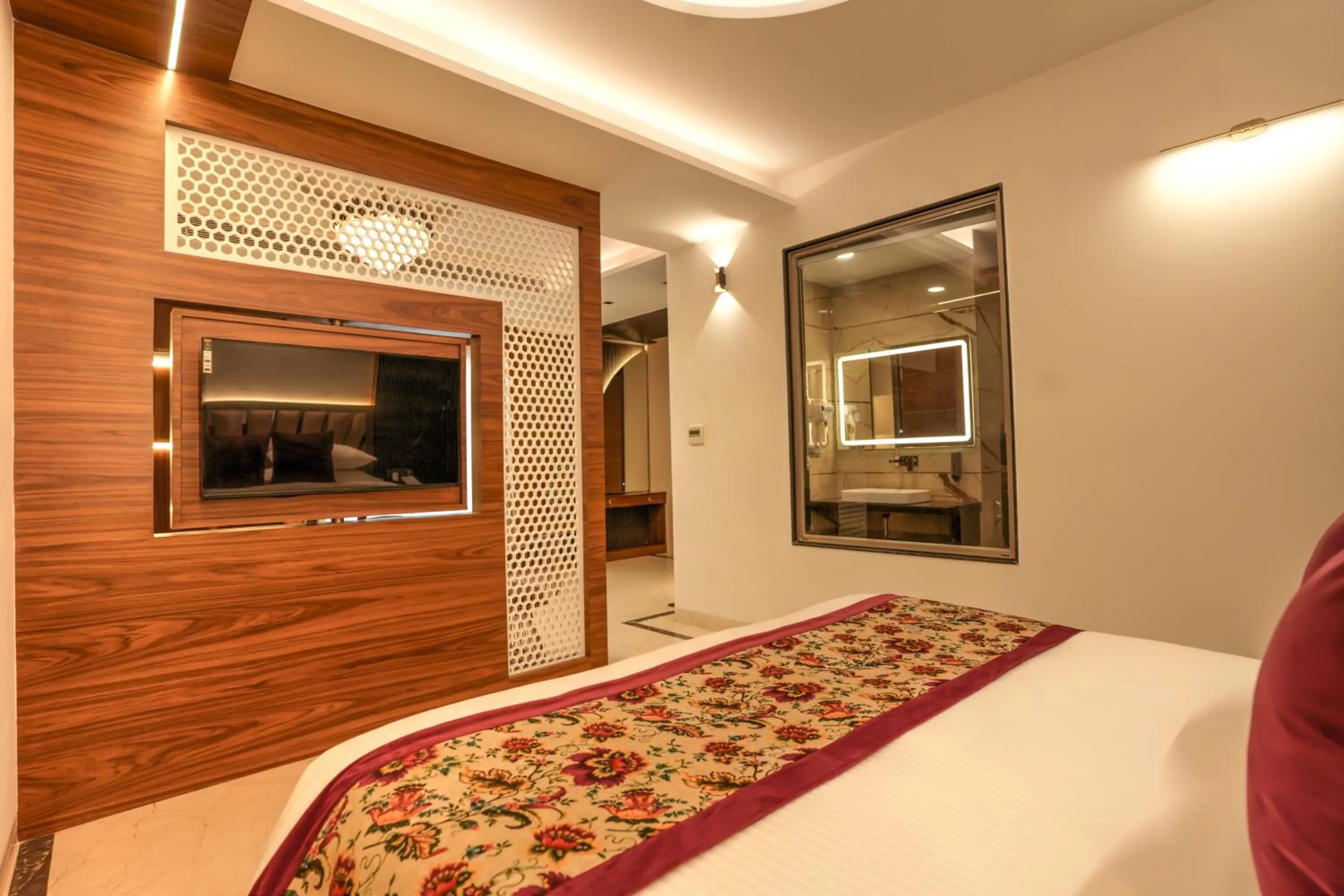 Bedroom, Bed in Hotel Rj