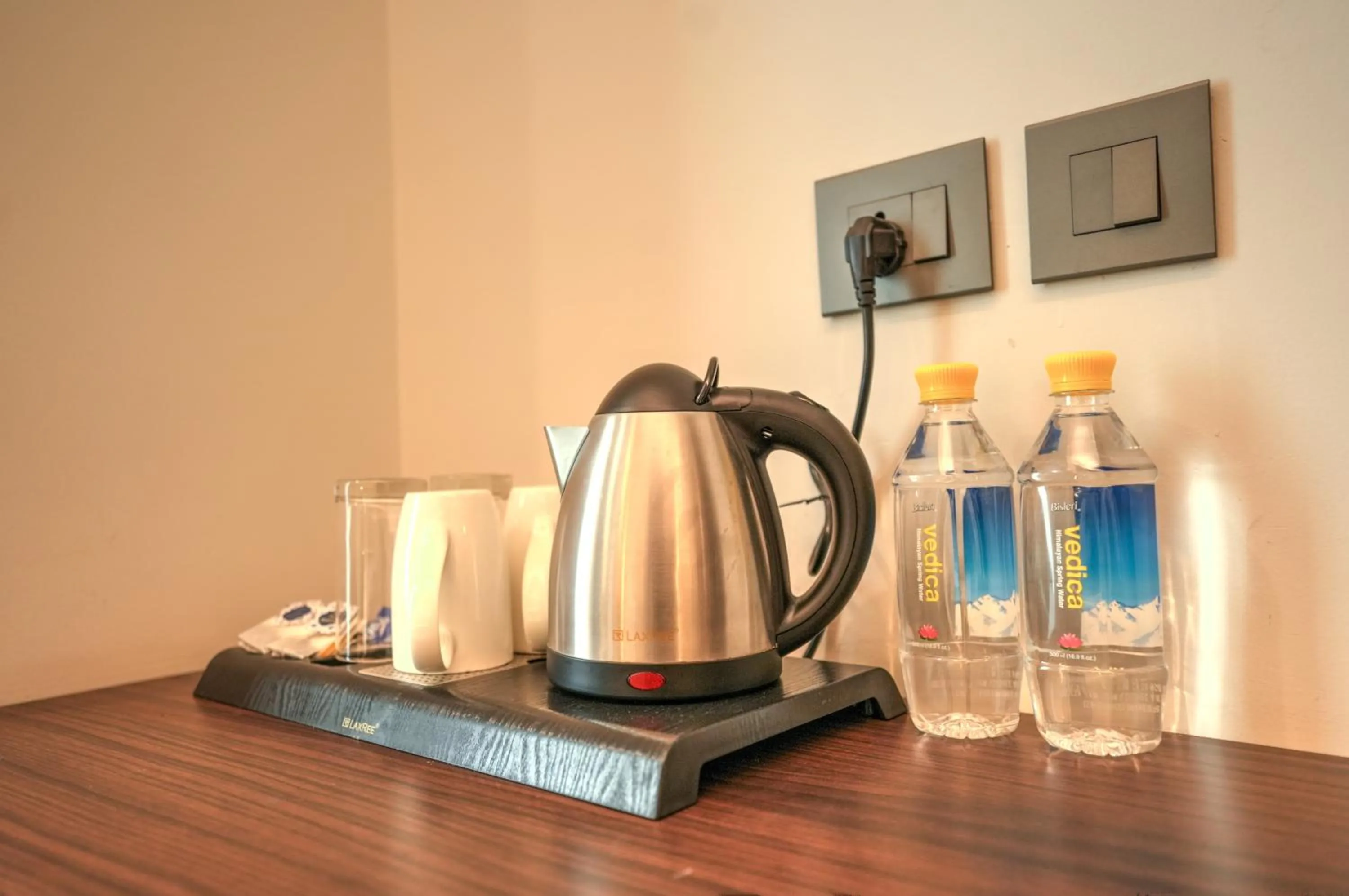 Coffee/tea facilities in Hotel Rj