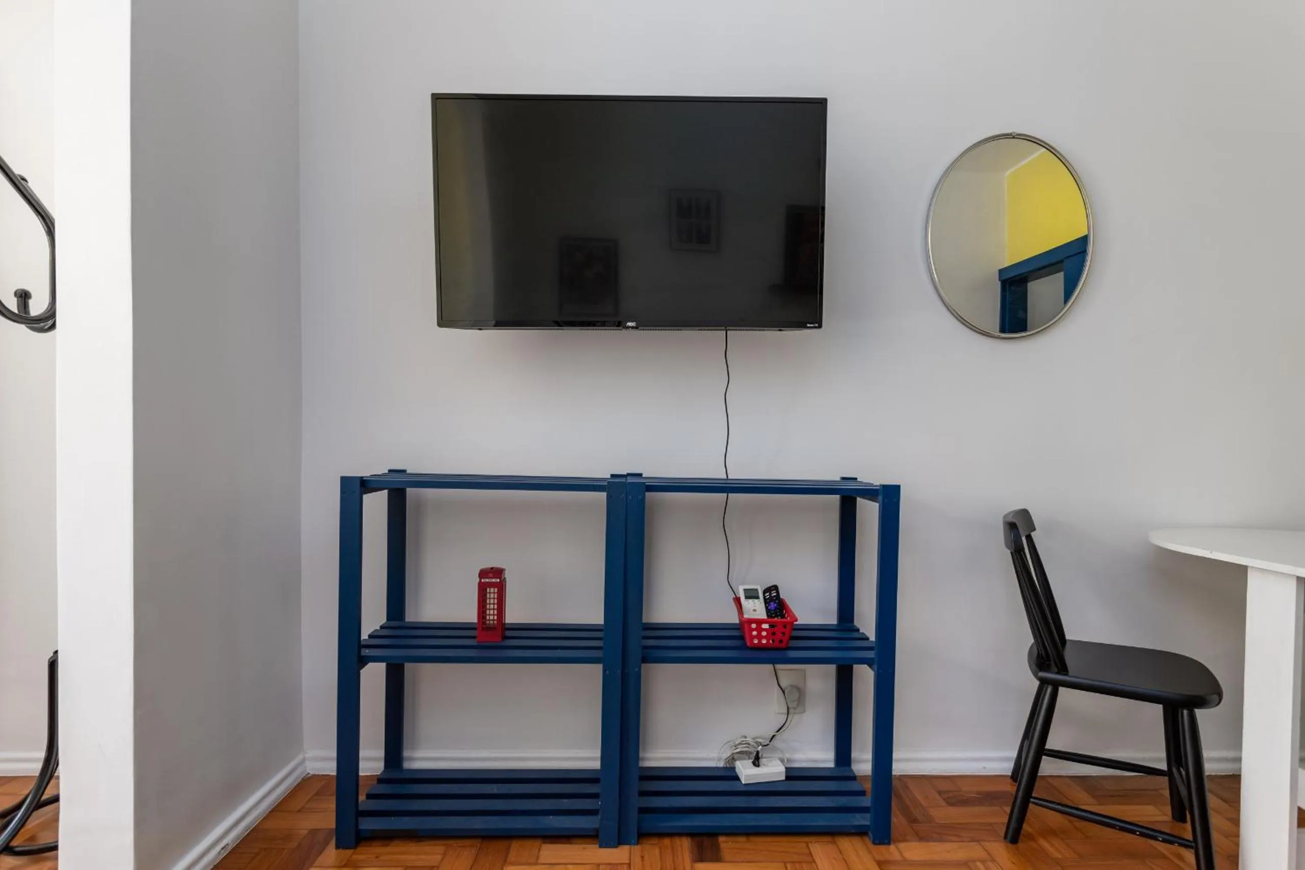 Communal lounge/ TV room in Estúdio em Copacabana - Ideal para famílias - JC509 Z2