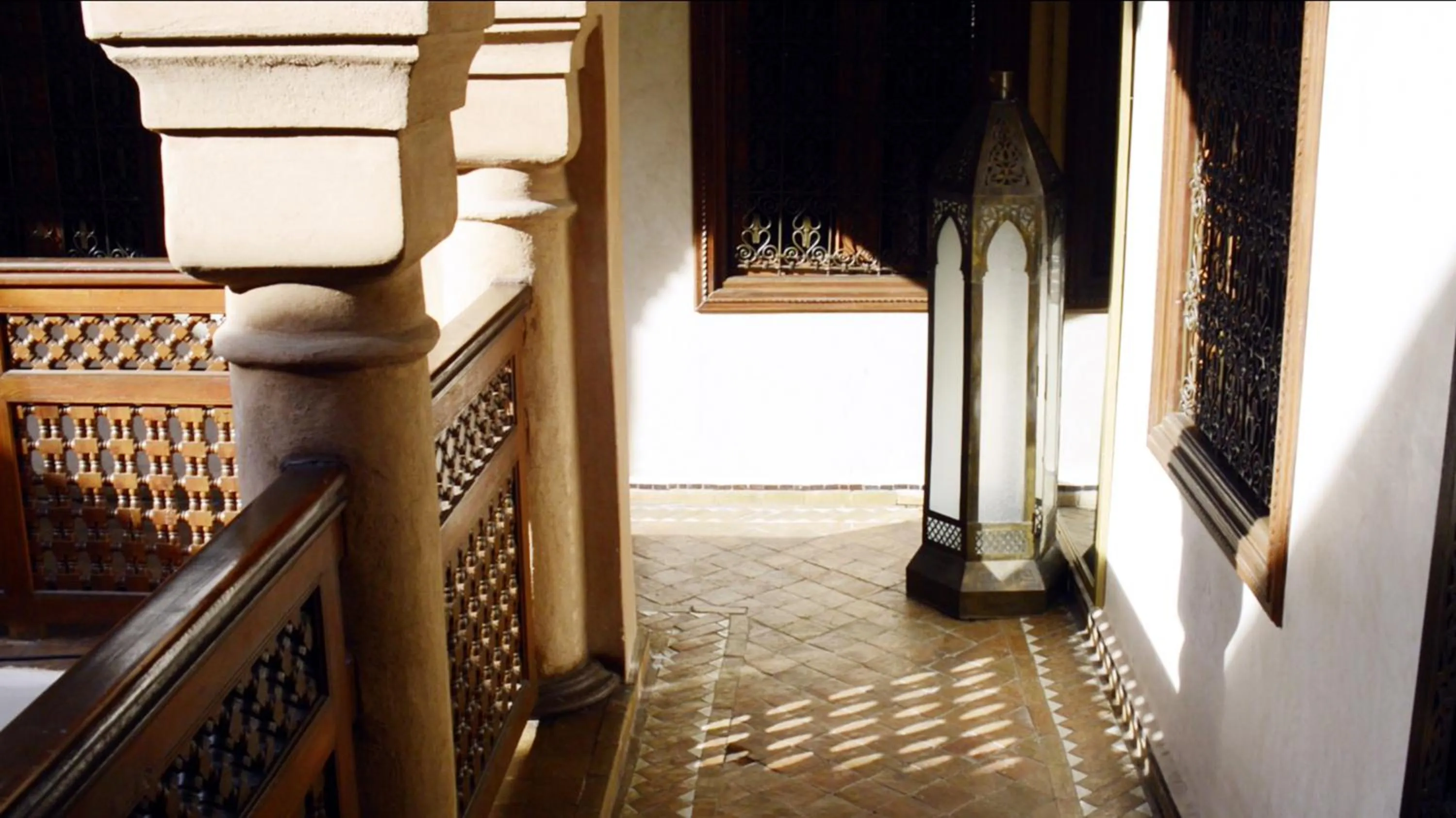 Decorative detail in Riad Wow