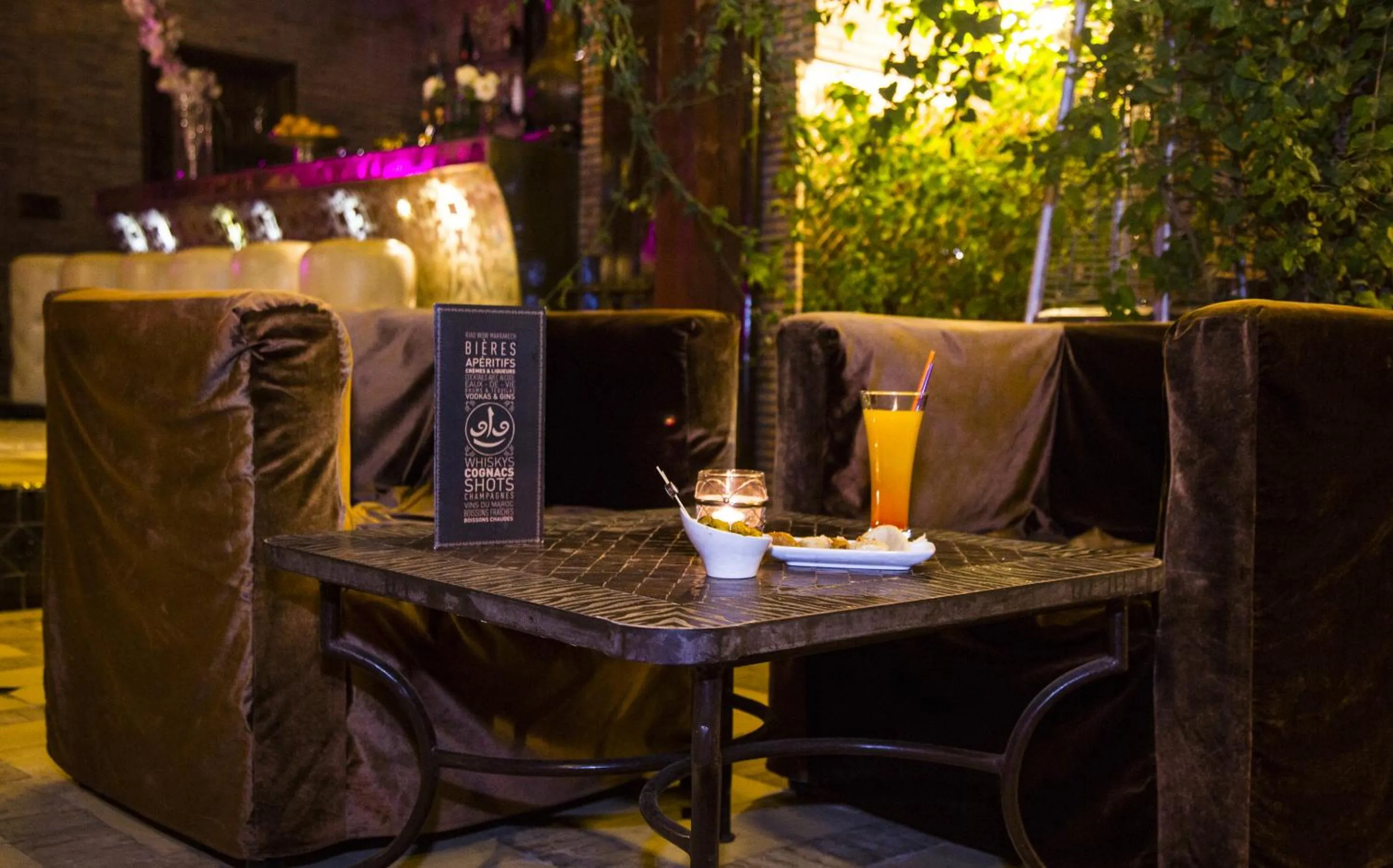 Restaurant/places to eat in Riad Wow