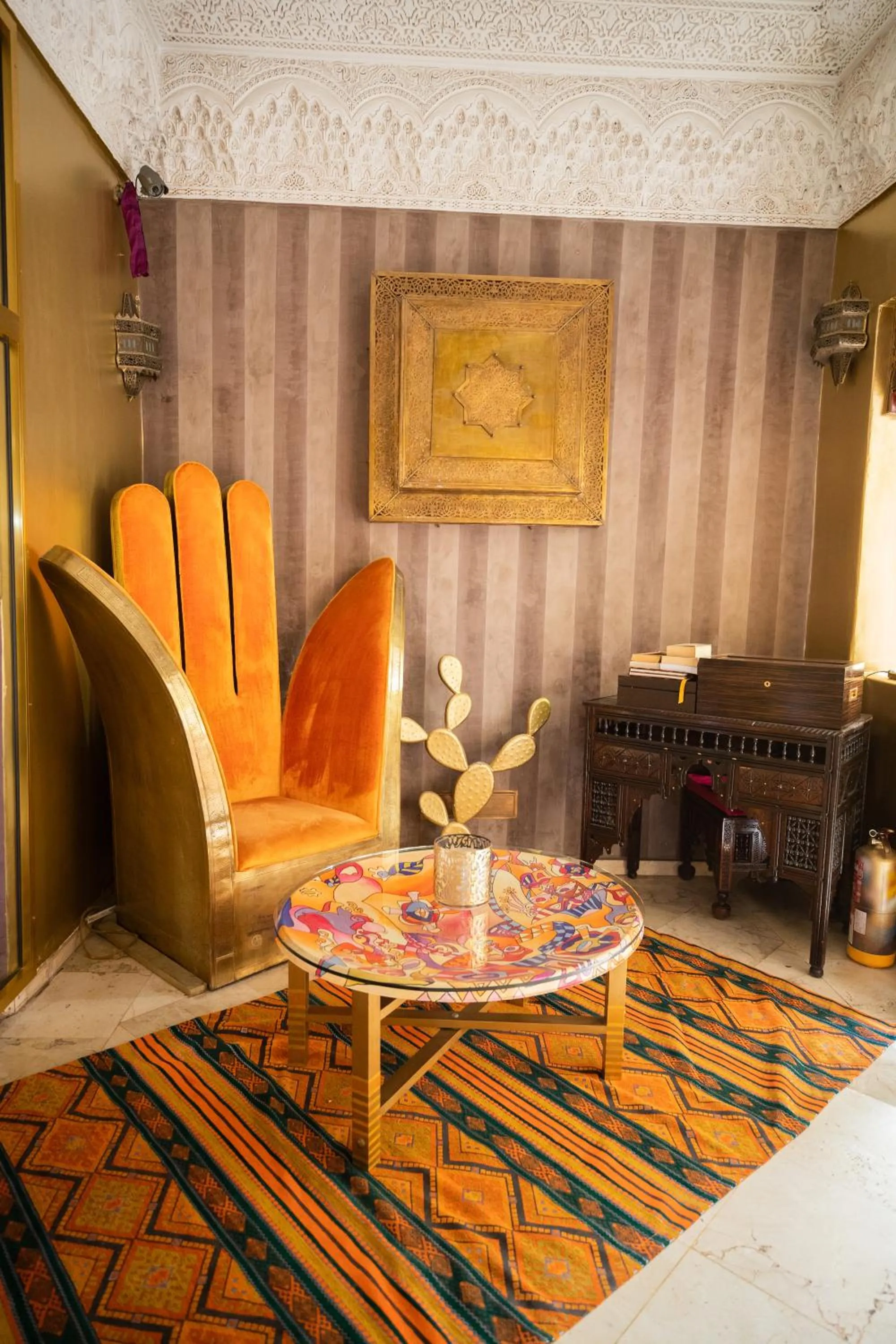 Lobby or reception in Riad Wow