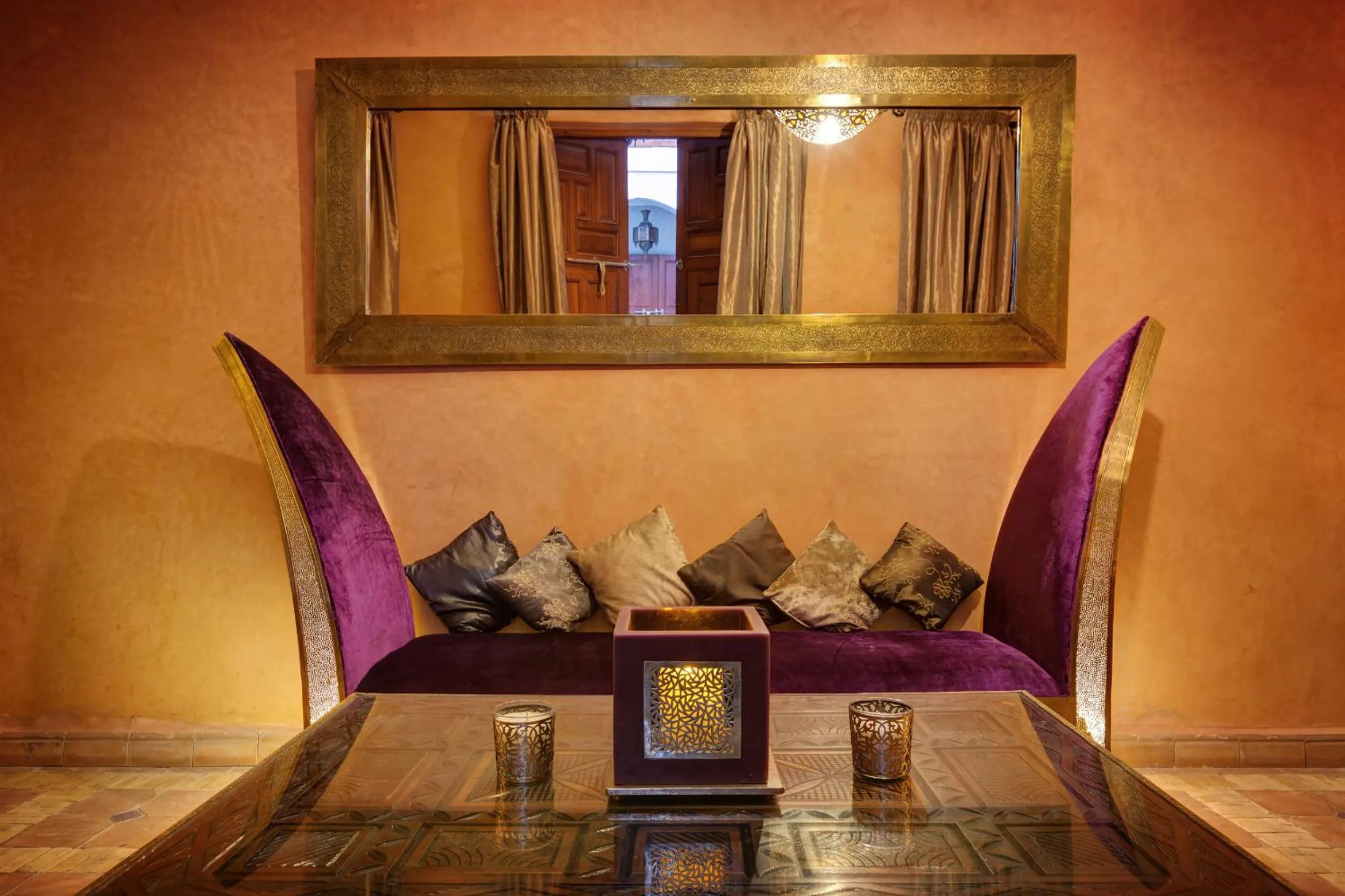 Decorative detail in Riad Wow