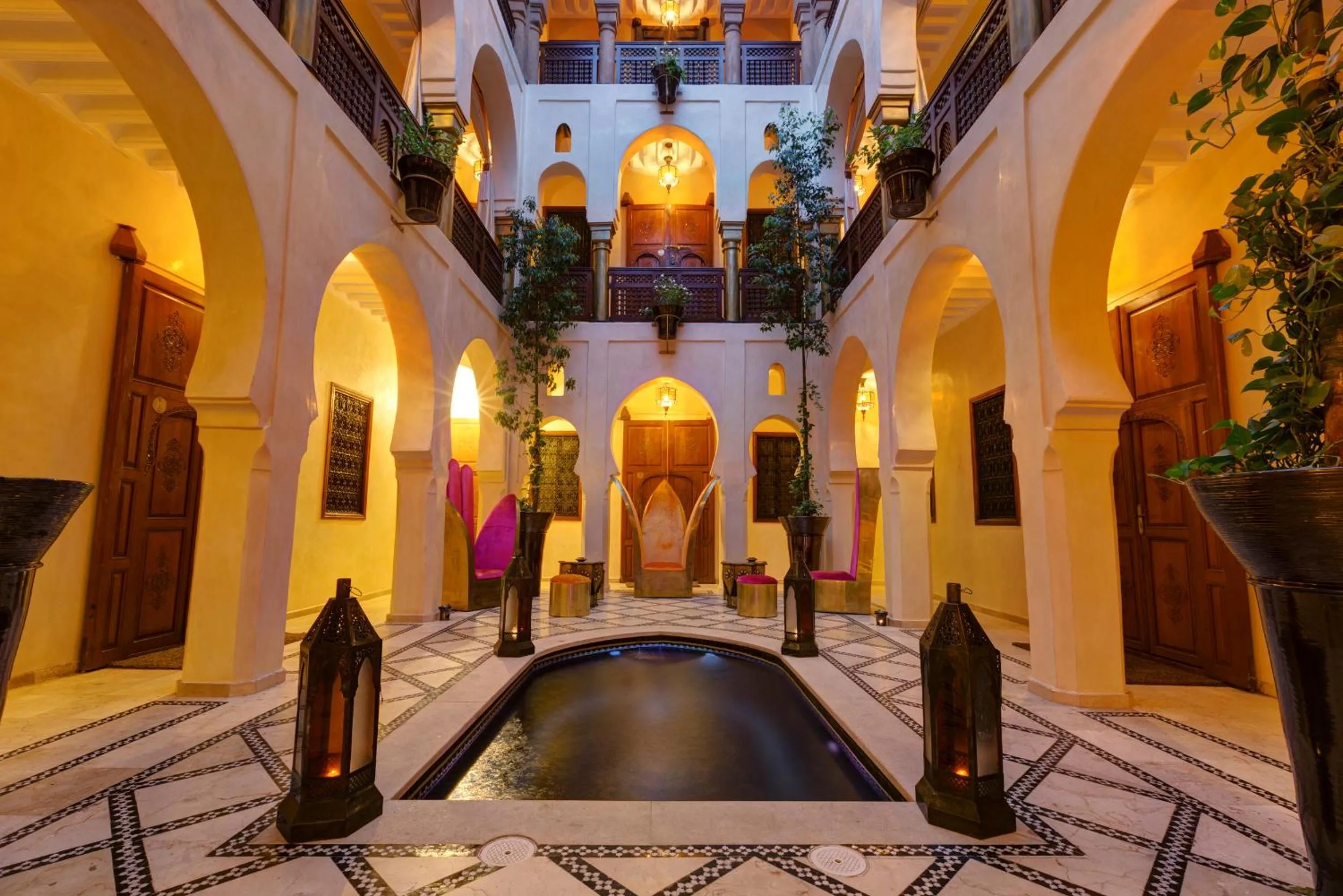 Lobby or reception in Riad Wow