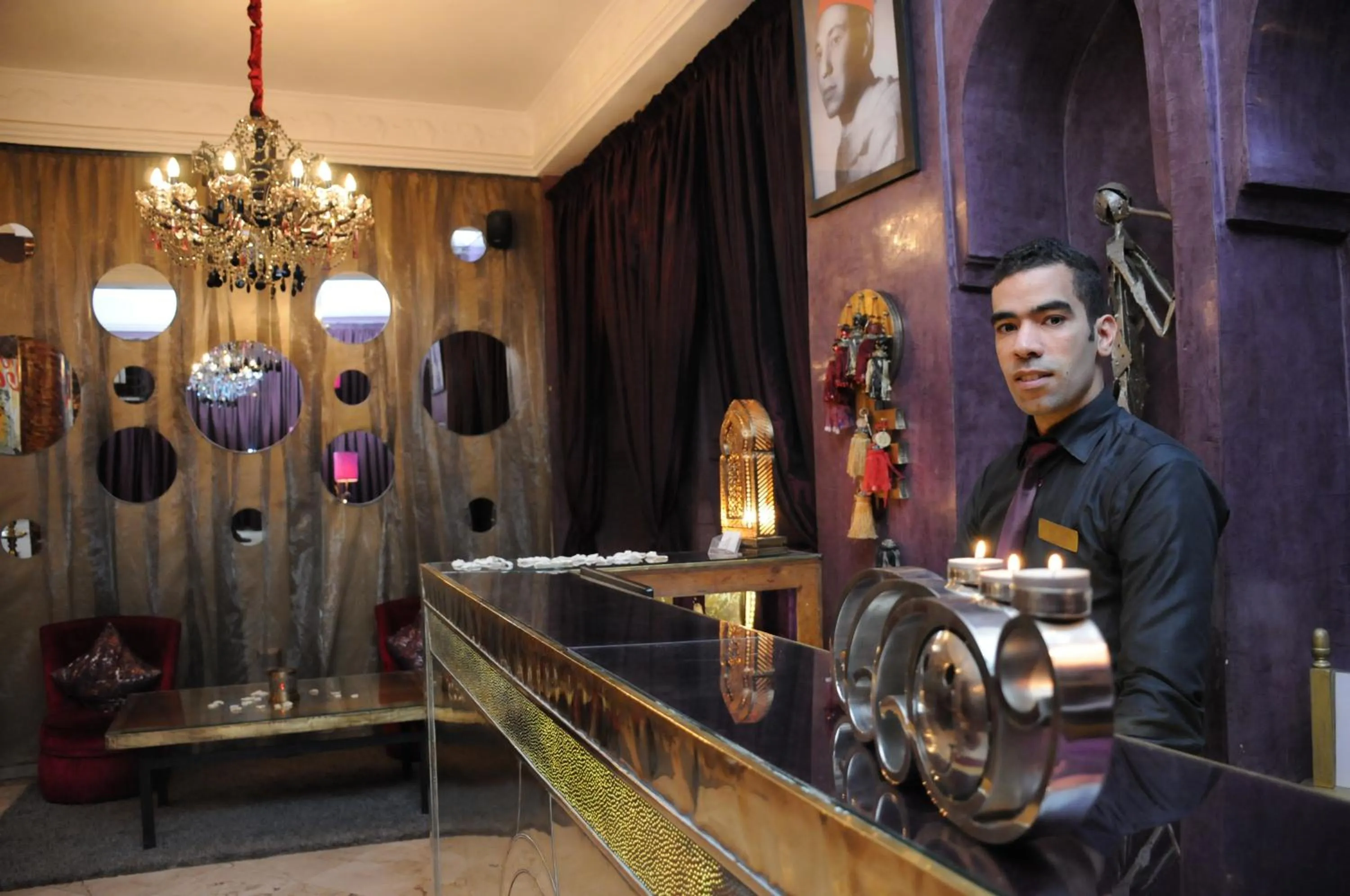 Lobby or reception in Riad Wow