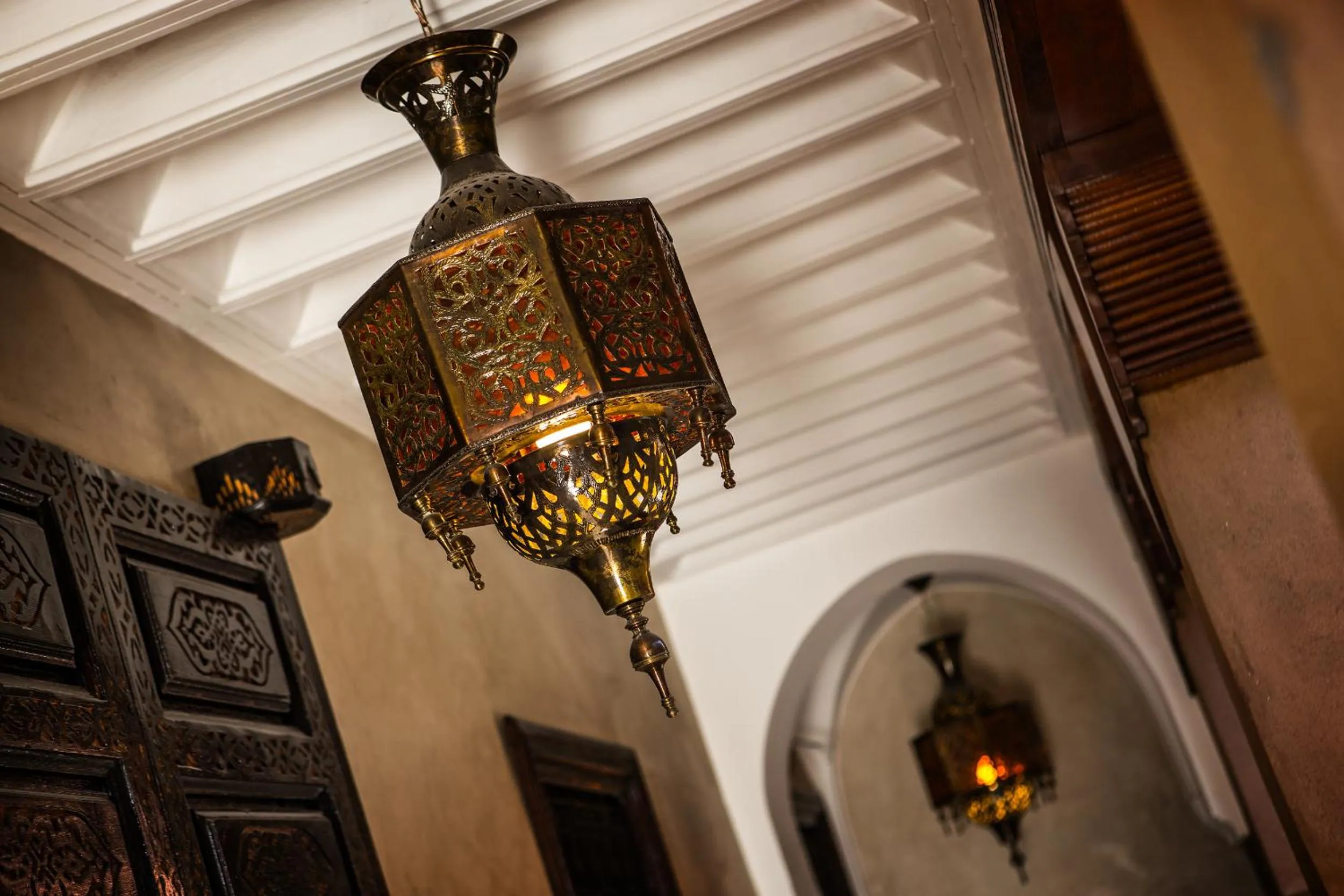 Decorative detail in Riad Wow