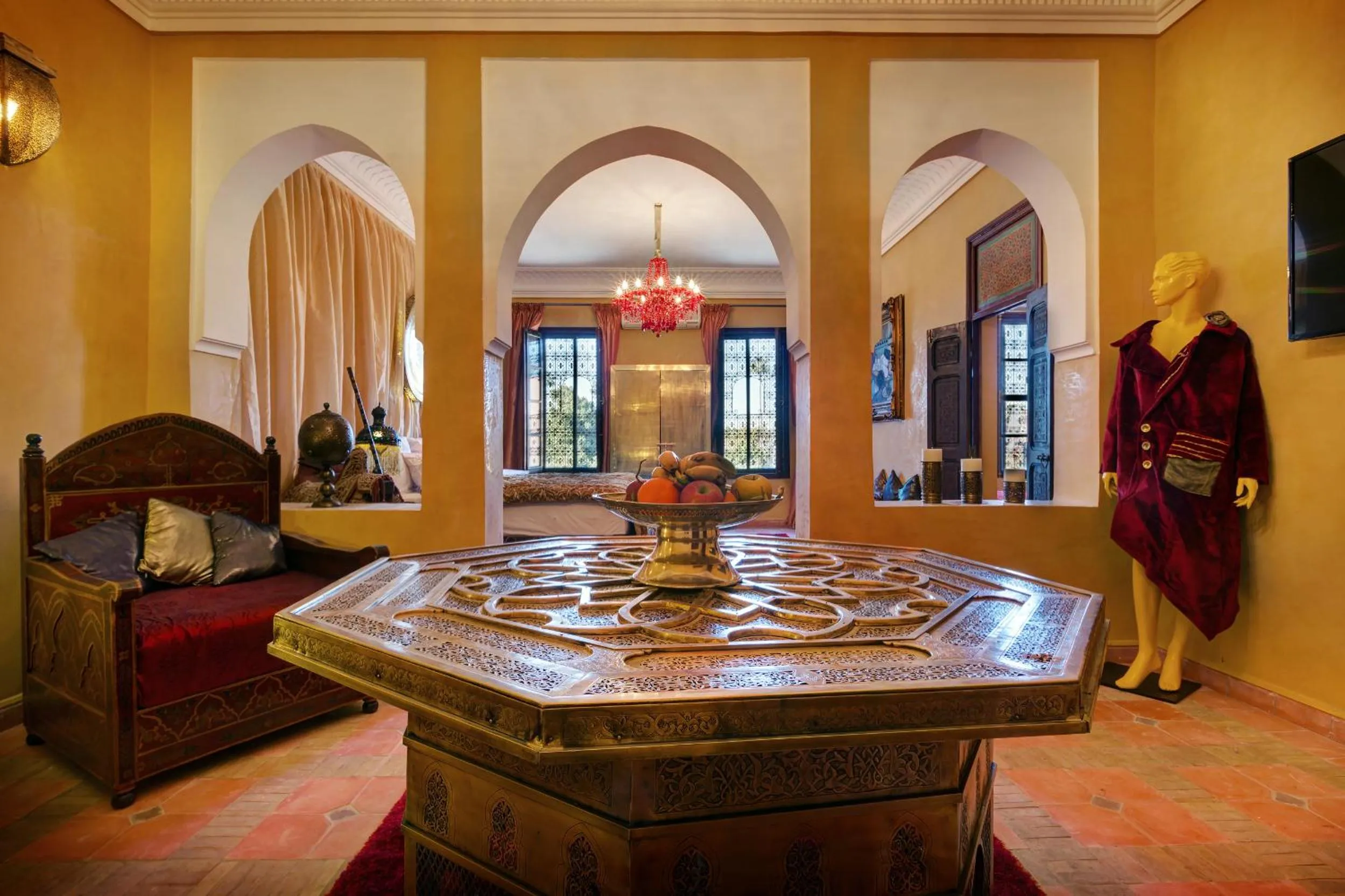 Dining area in Riad Wow