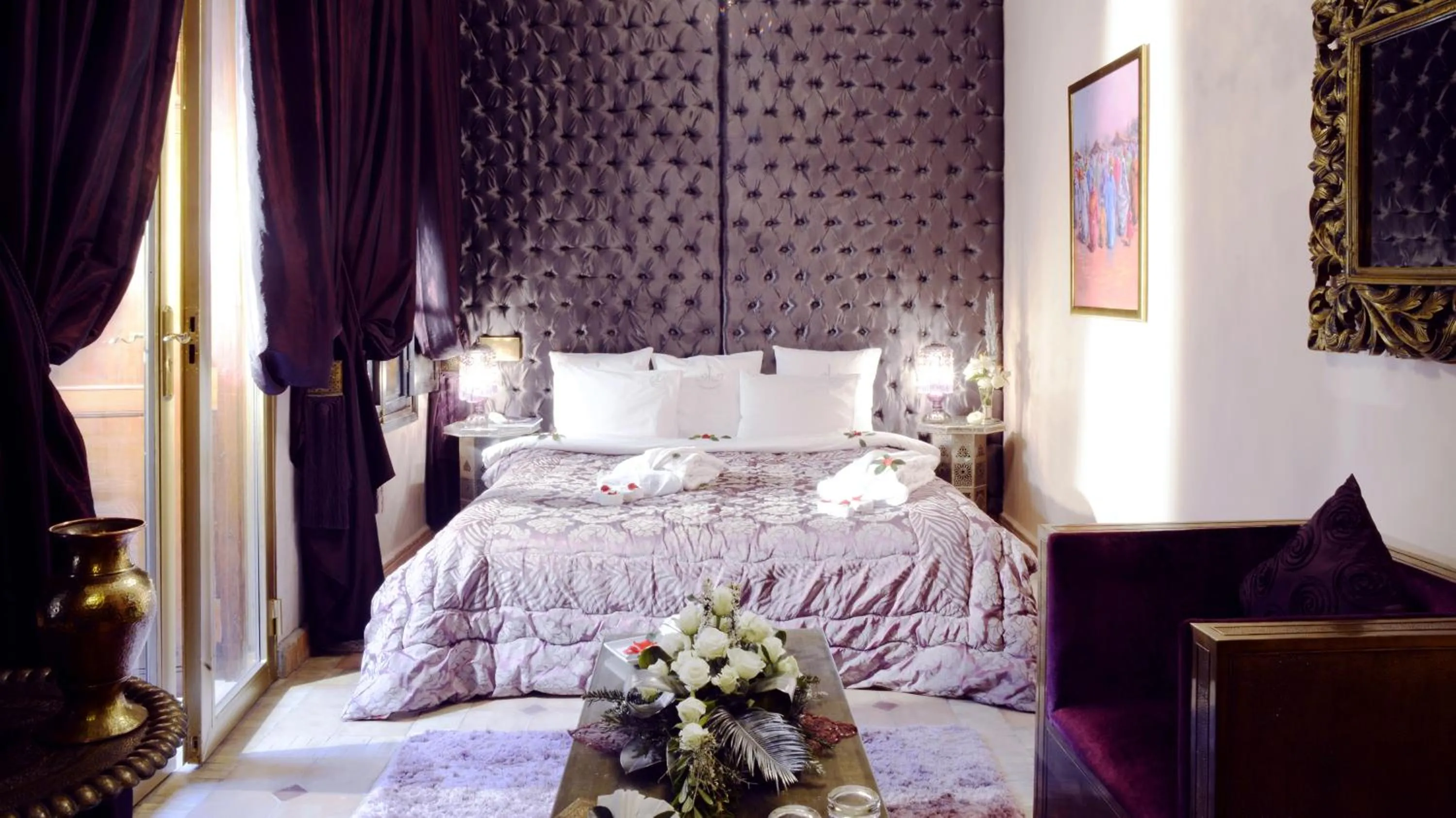 Photo of the whole room, Bed in Riad Wow