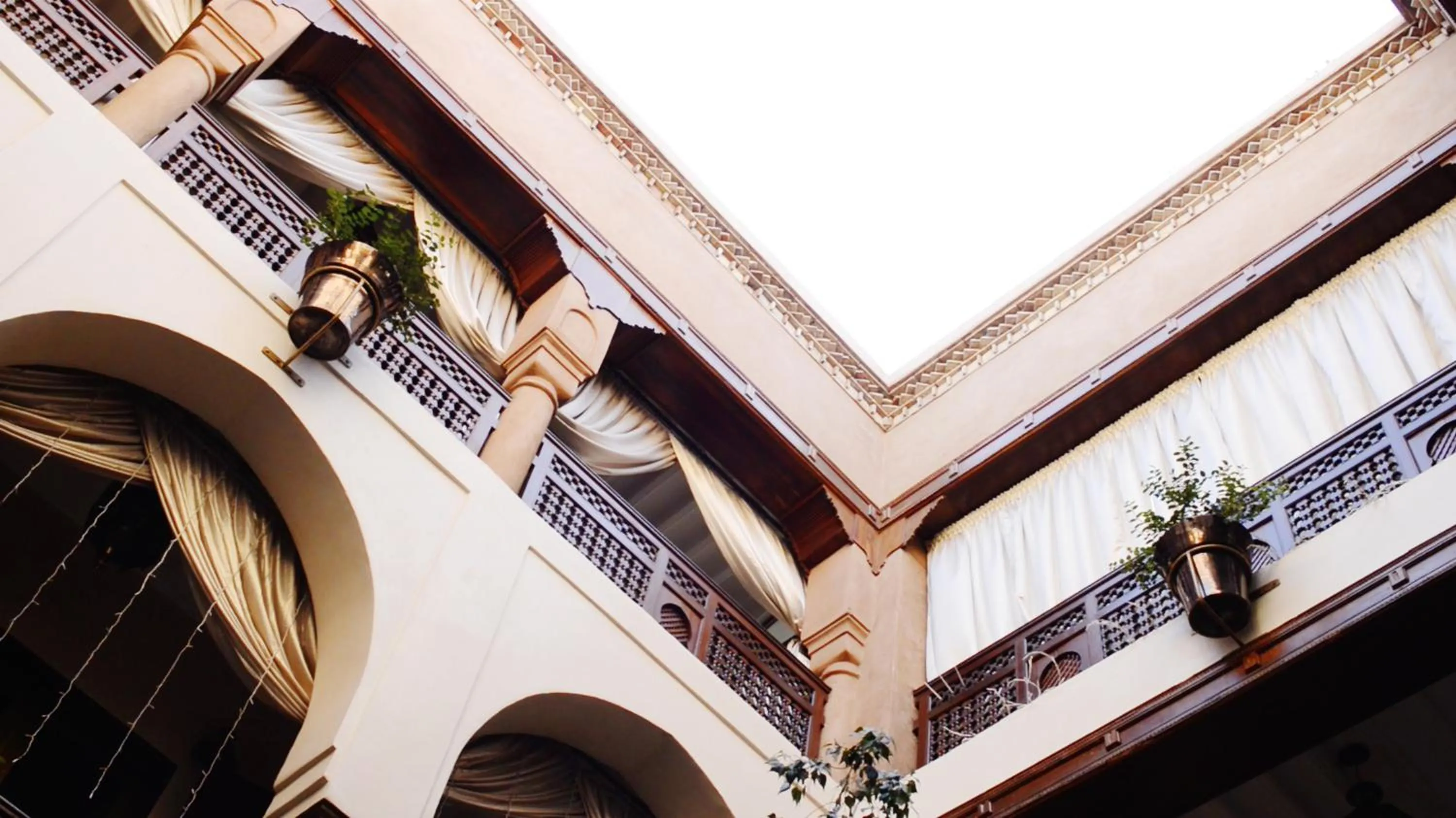 Decorative detail in Riad Wow