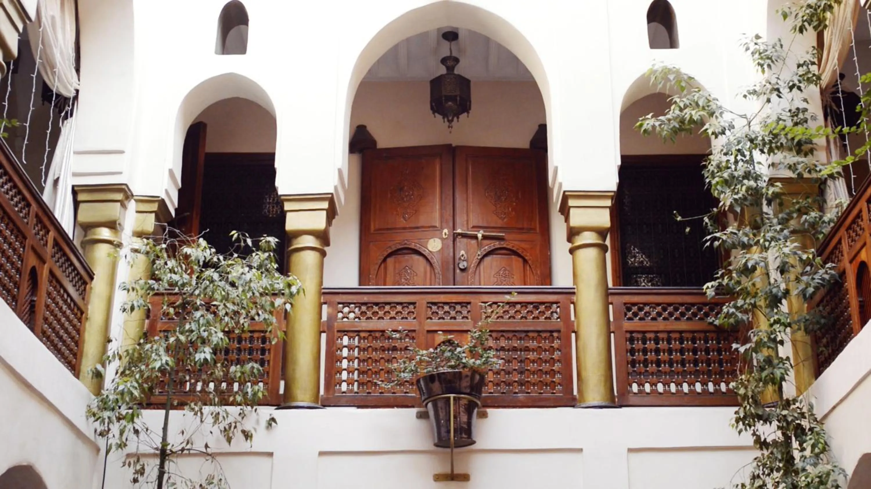 Decorative detail in Riad Wow