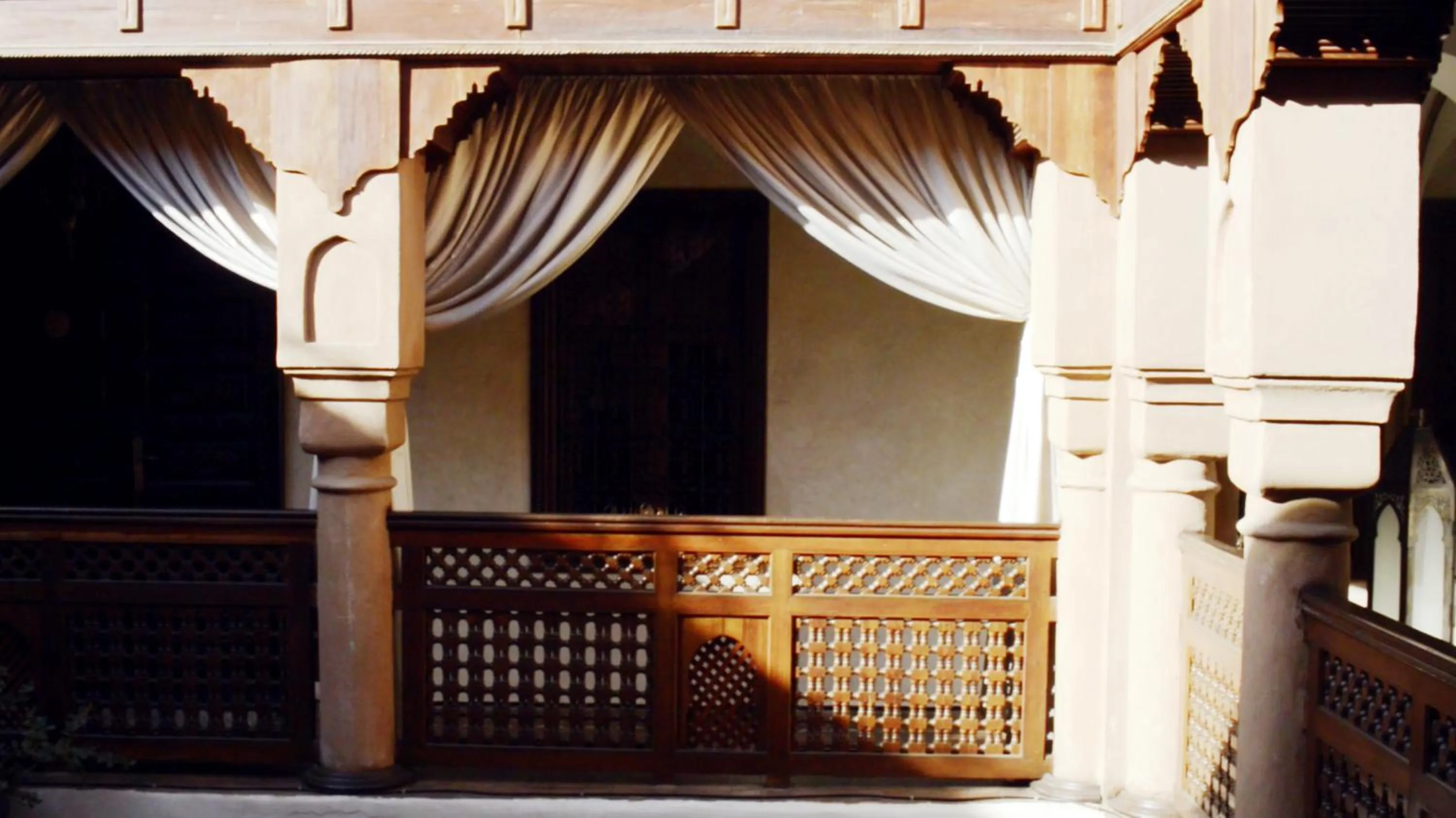 Decorative detail in Riad Wow