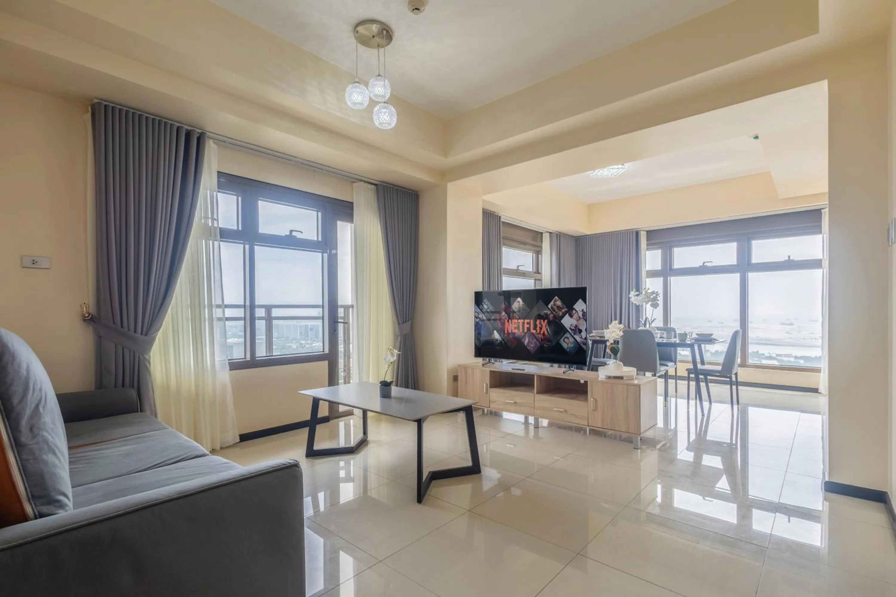 Two-Bedroom Apartment with Bay View in The Radiance Manila Bay