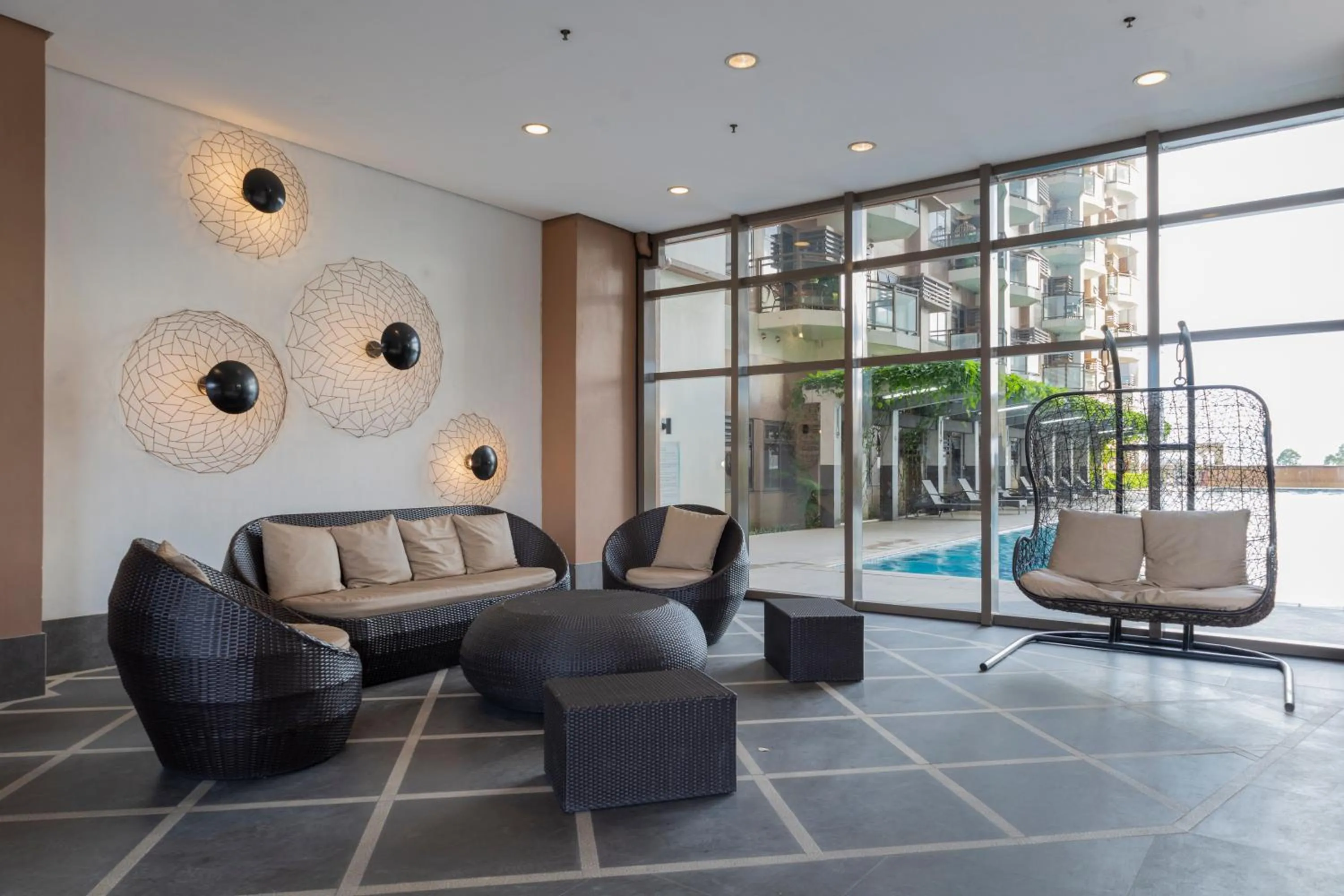 Swimming pool in The Radiance Manila Bay