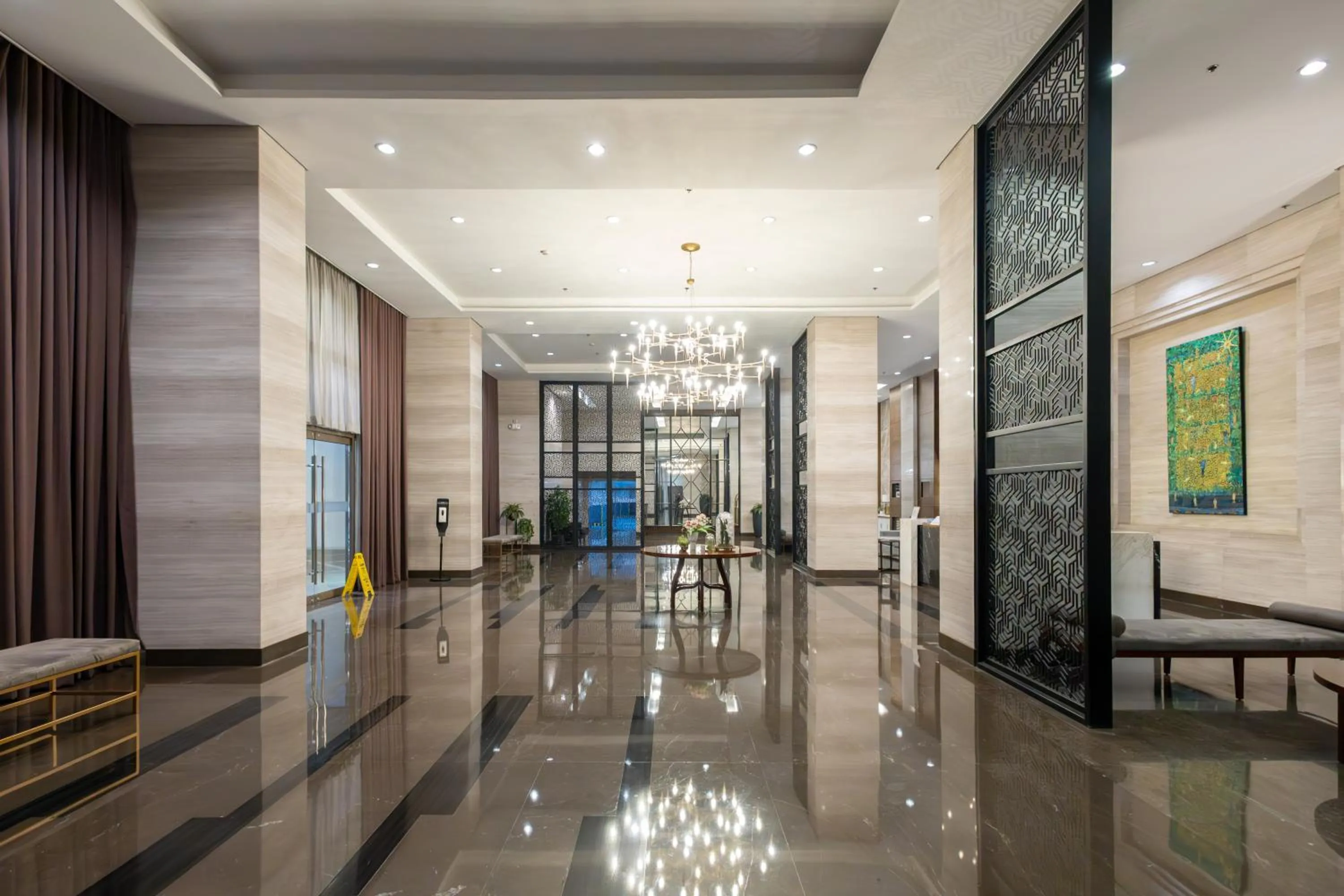 Lobby or reception in The Radiance Manila Bay