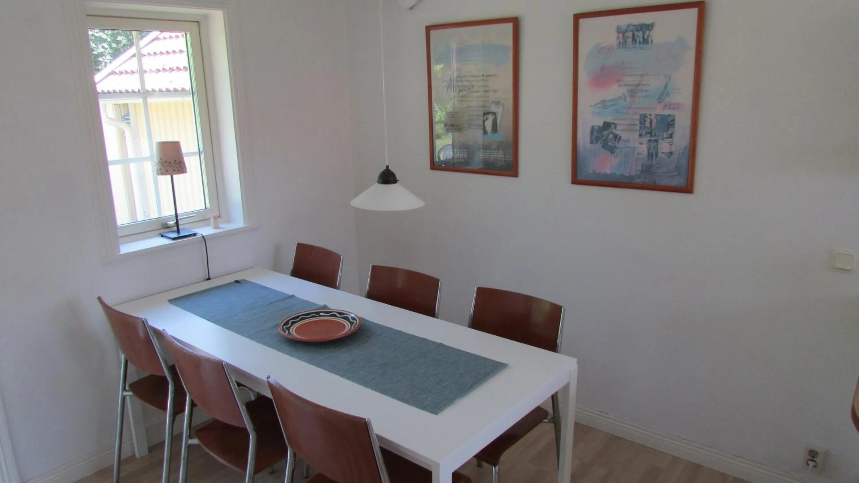 Dining area in DeLay's Guest House