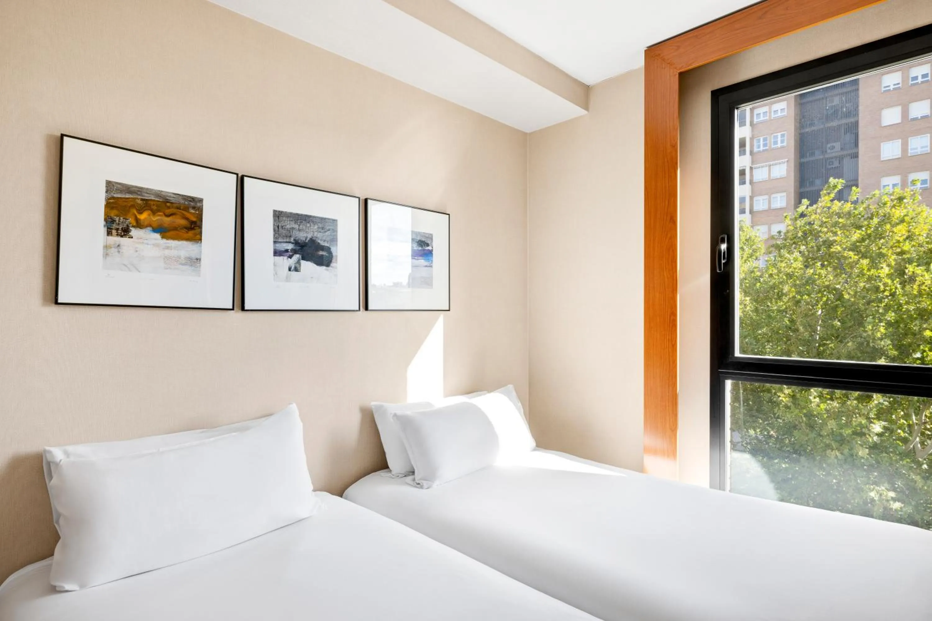 Bedroom, Bed in B&B HOTEL Zaragoza Los Enlaces Estación