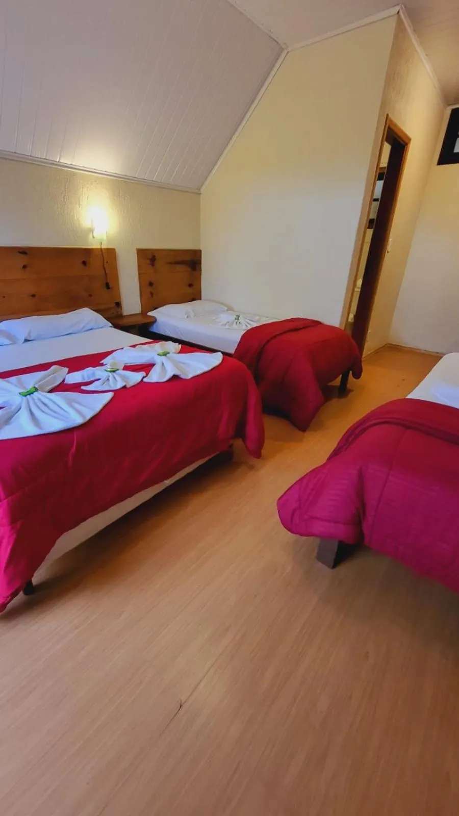 Bed in Pousada Atalaia