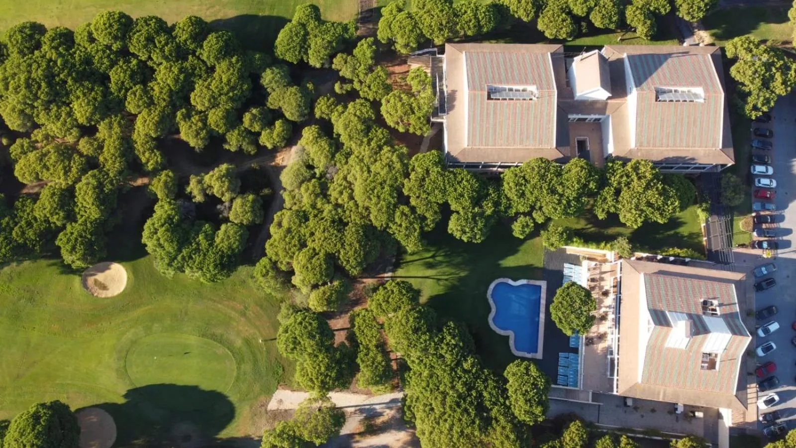 Property building in Hotel Nuevo Portil Golf