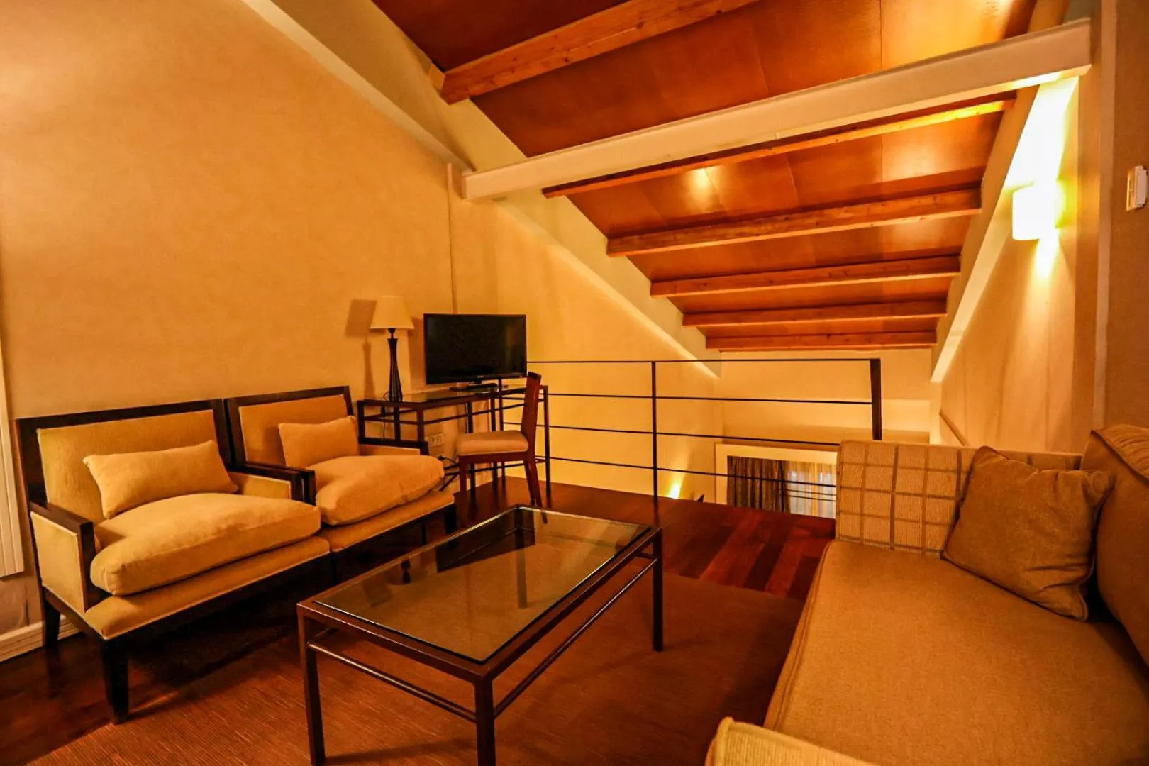 Living room in Hotel Nuevo Portil Golf