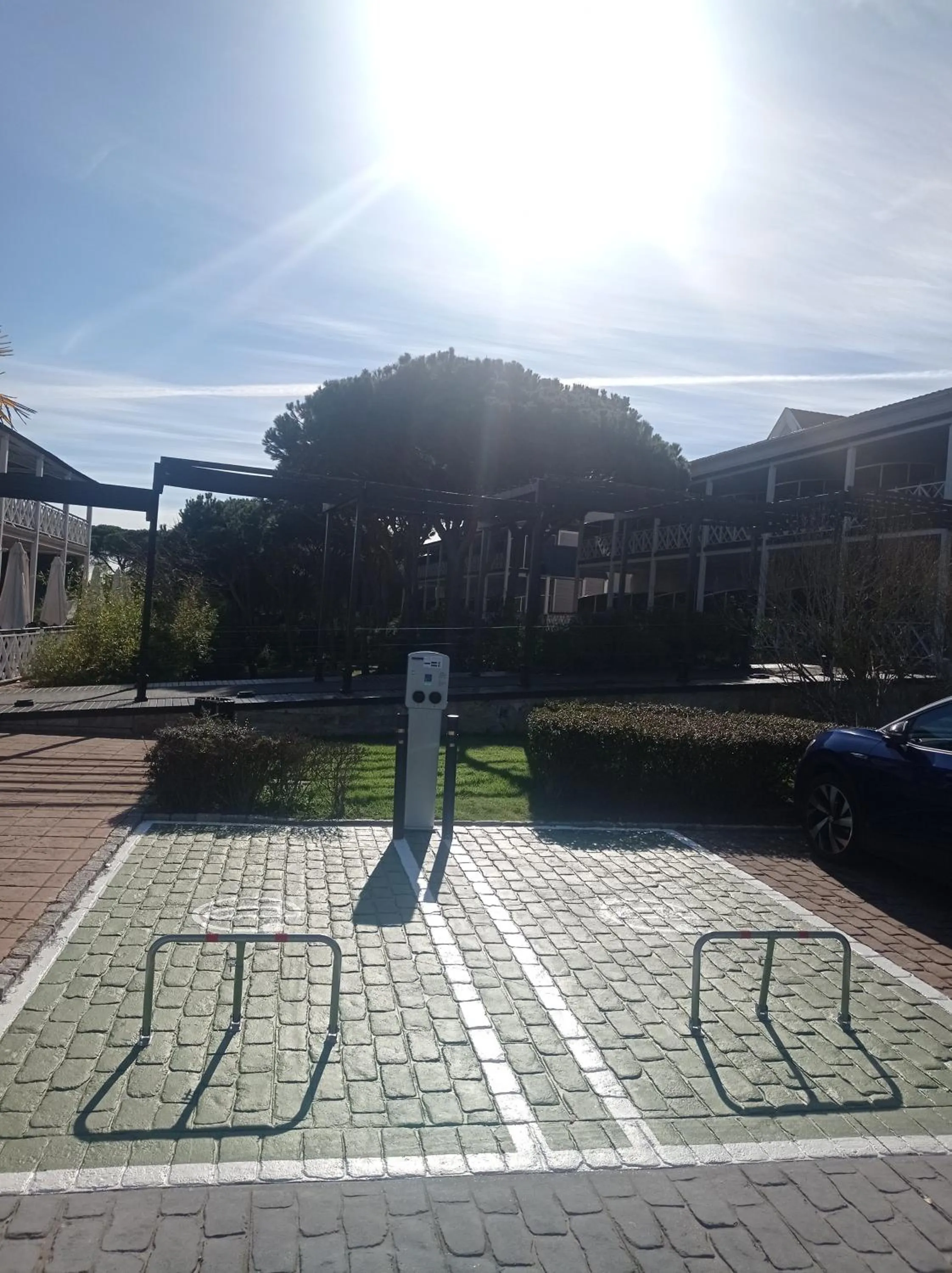 Parking in Hotel Nuevo Portil Golf