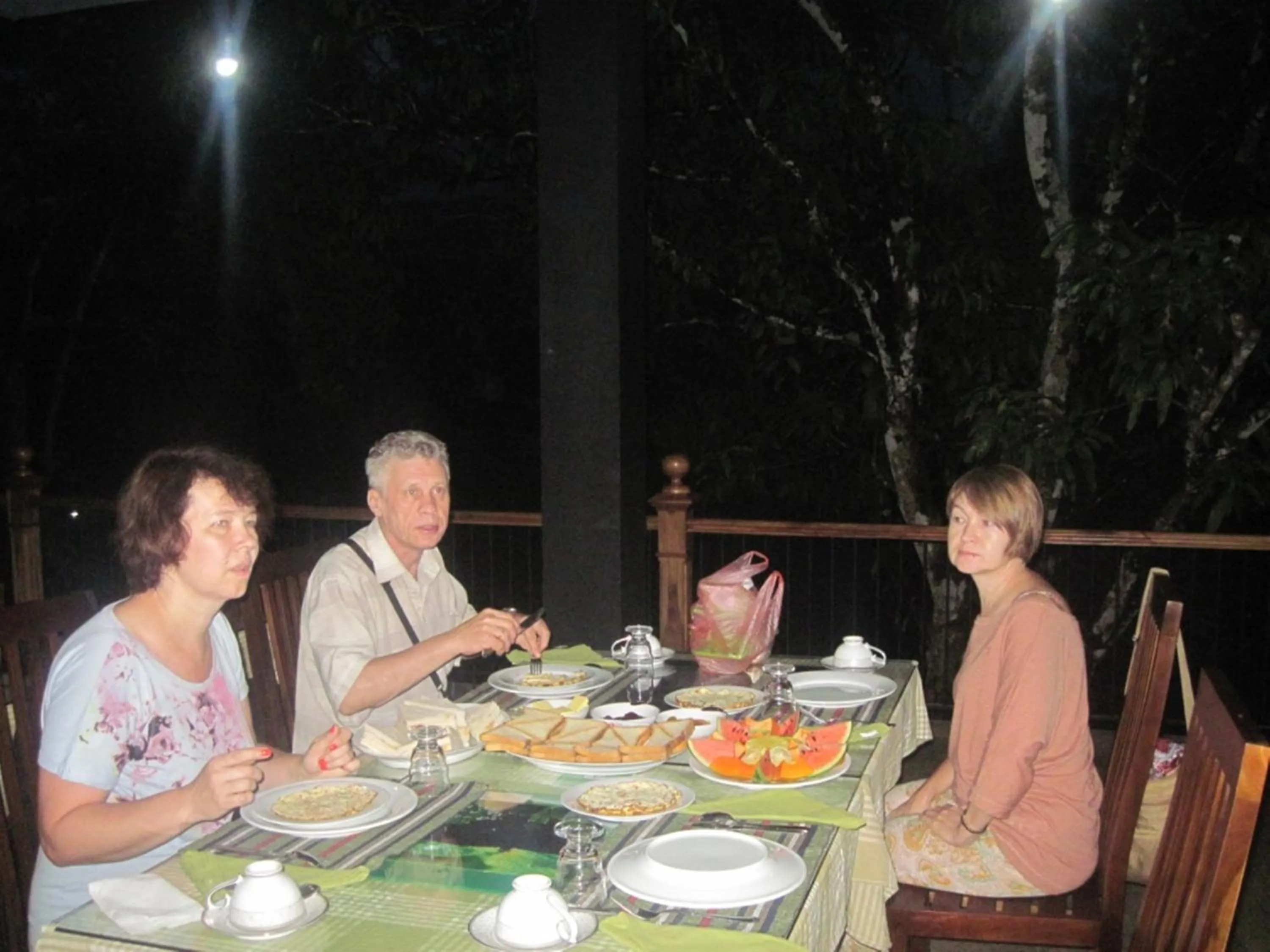 group of guests in Birds Paradise Hotel