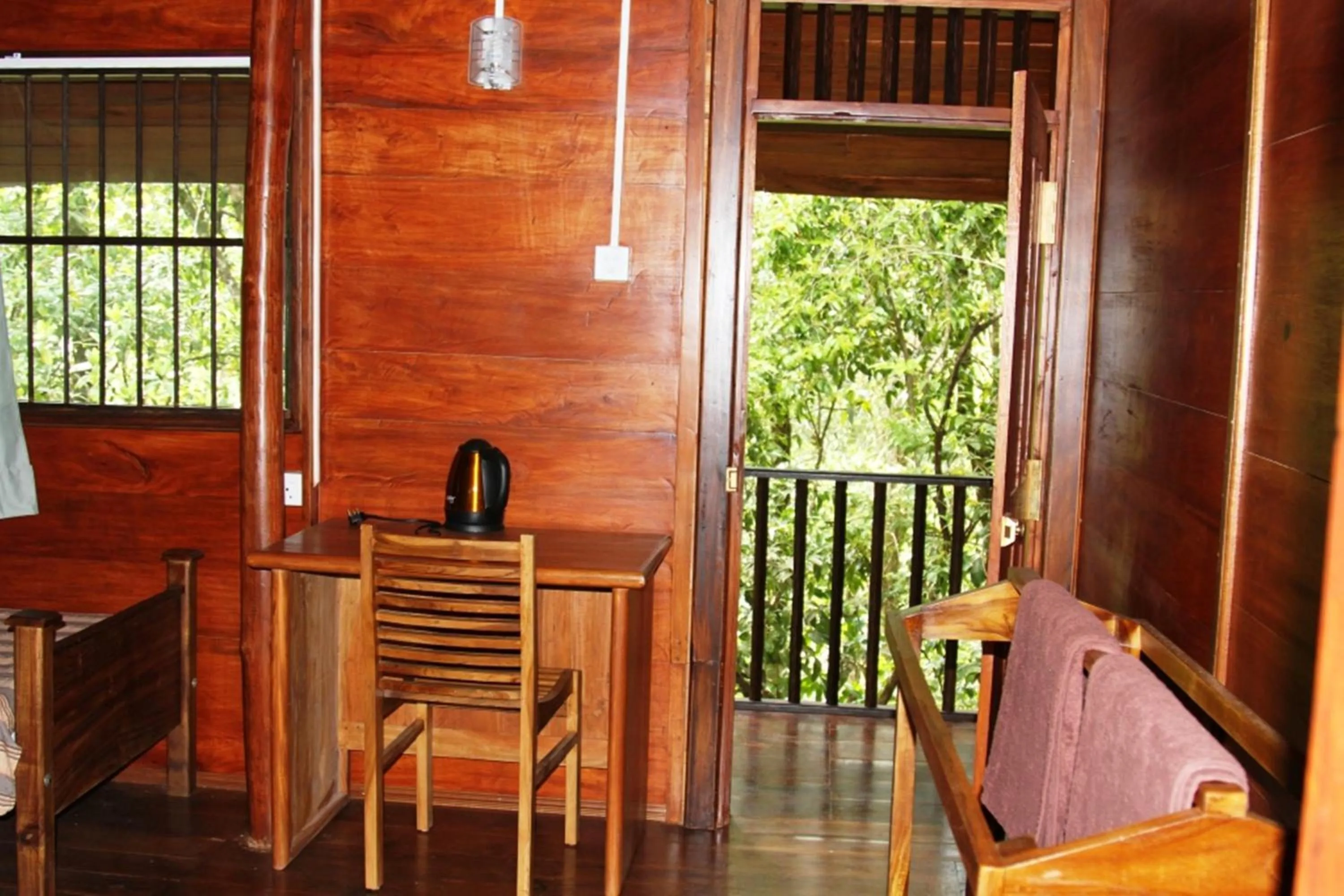 Bedroom in Birds Paradise Hotel