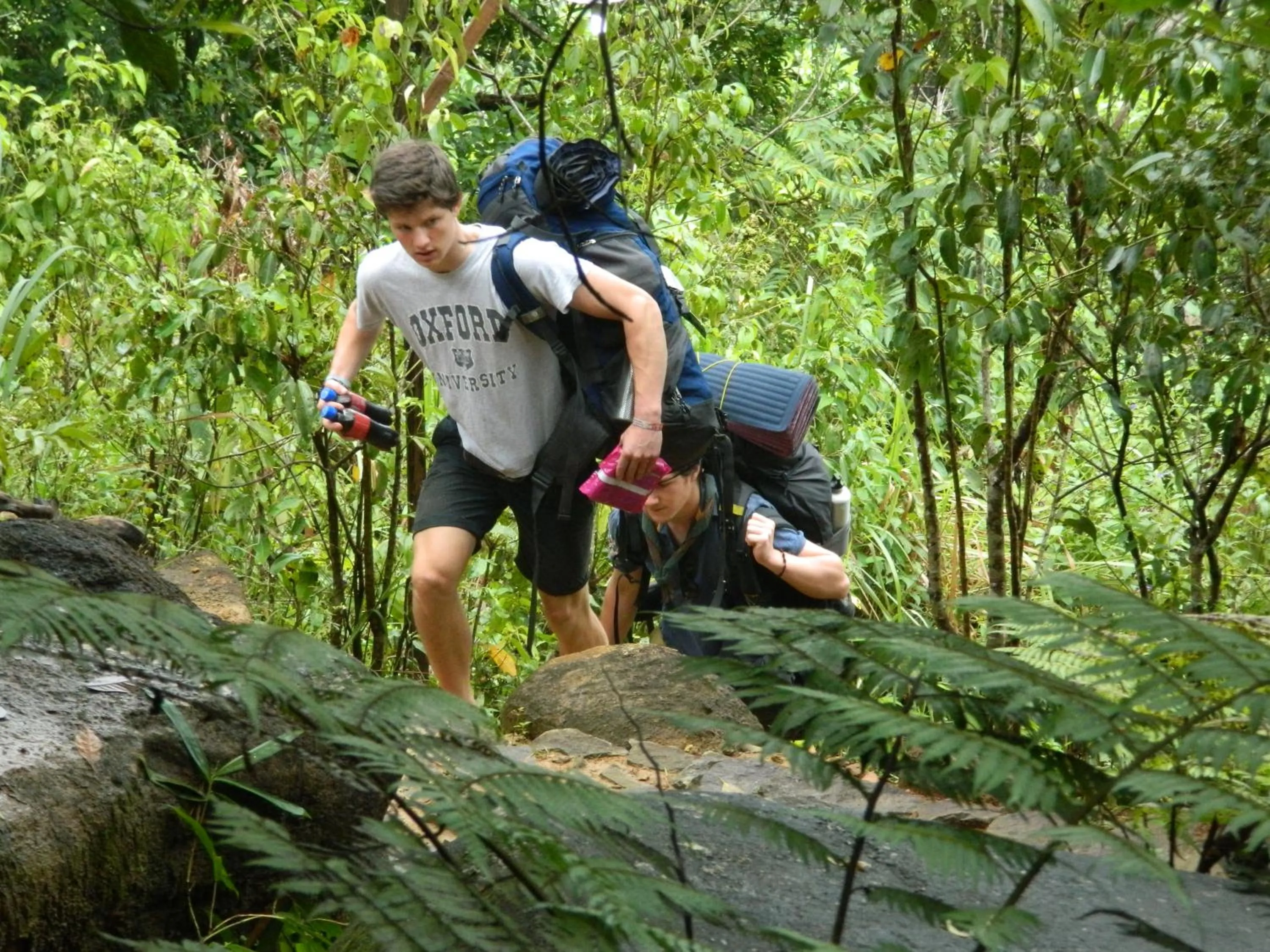 group of guests in Birds Paradise Hotel