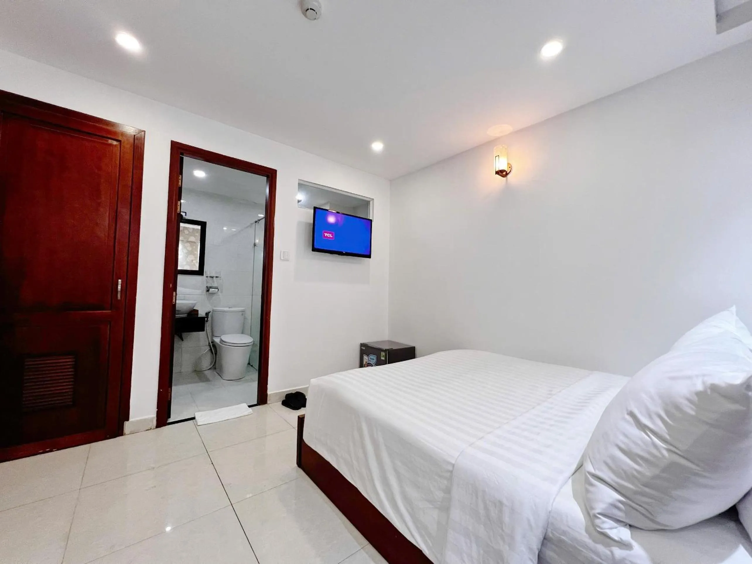 Bed in SaiGon Europe Hotel