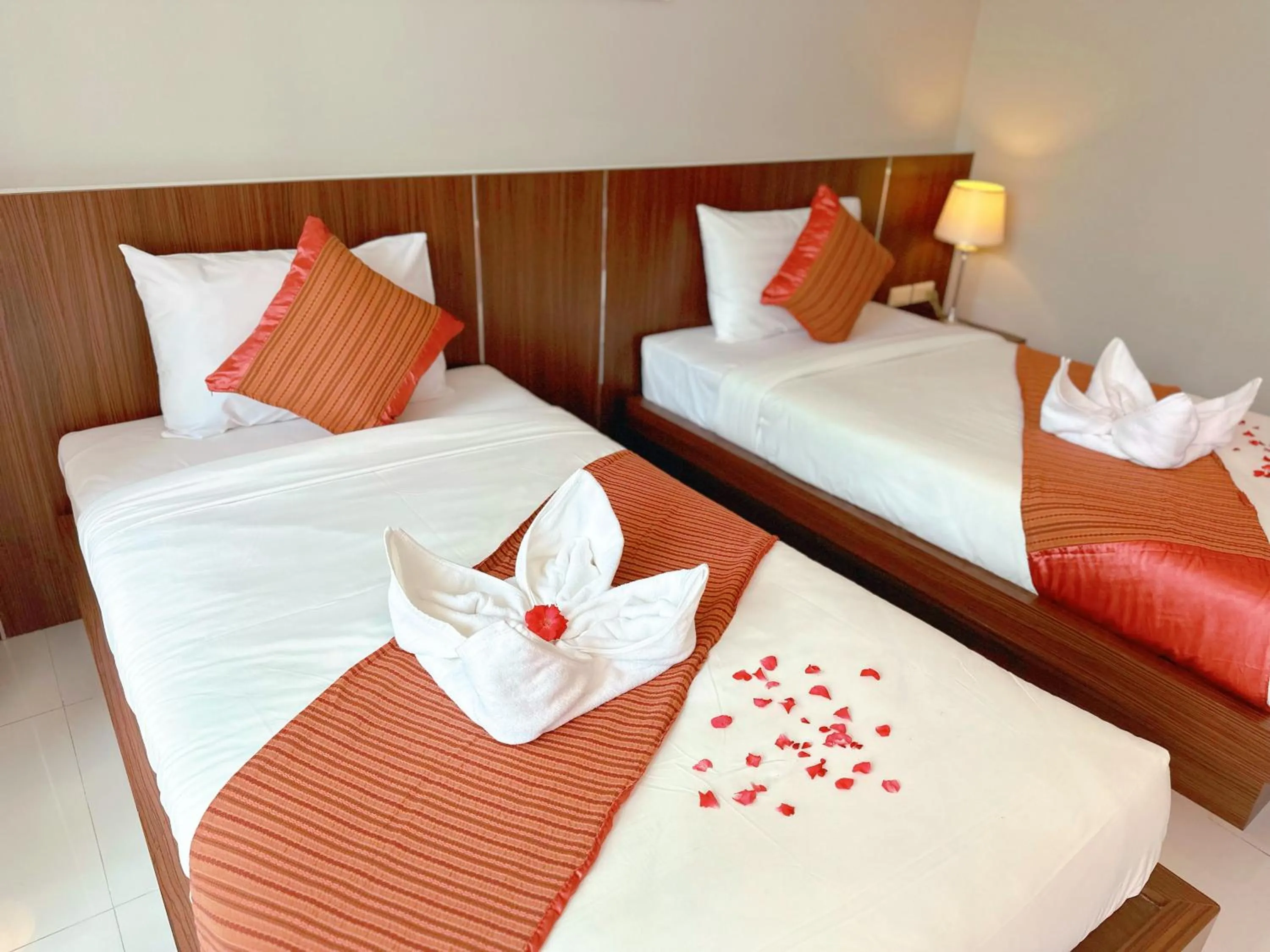 Bed in Ahad Suite Aonang