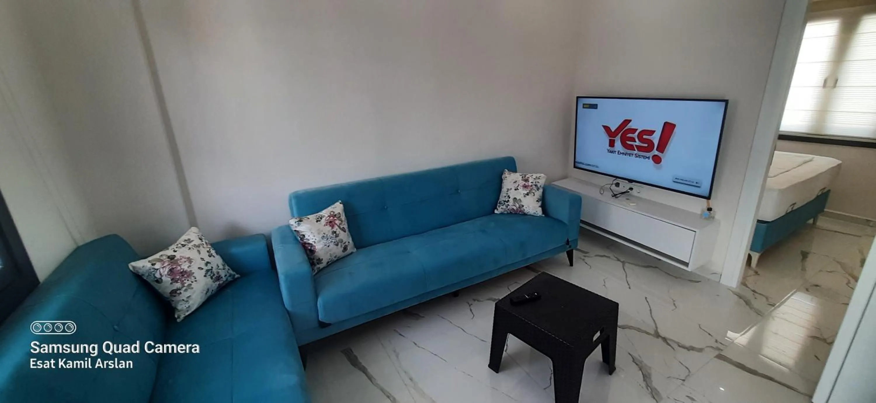 Living room in Çeşme holiday homes