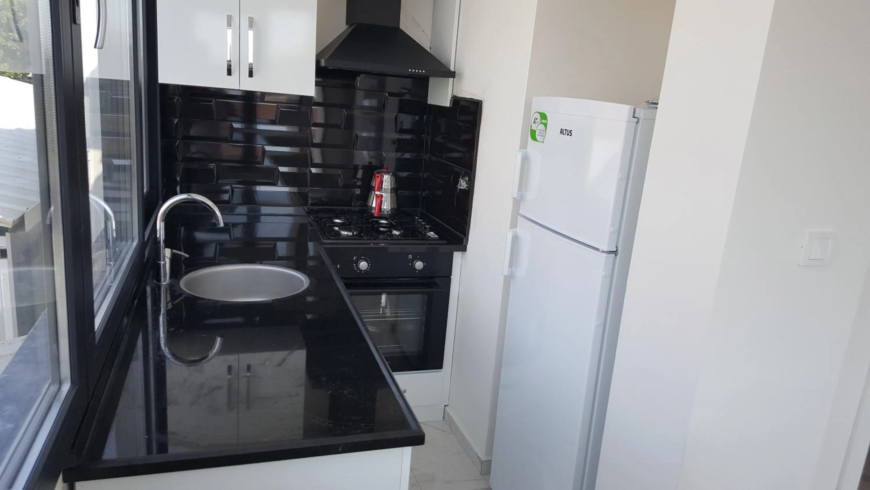 Kitchen or kitchenette in Çeşme holiday homes