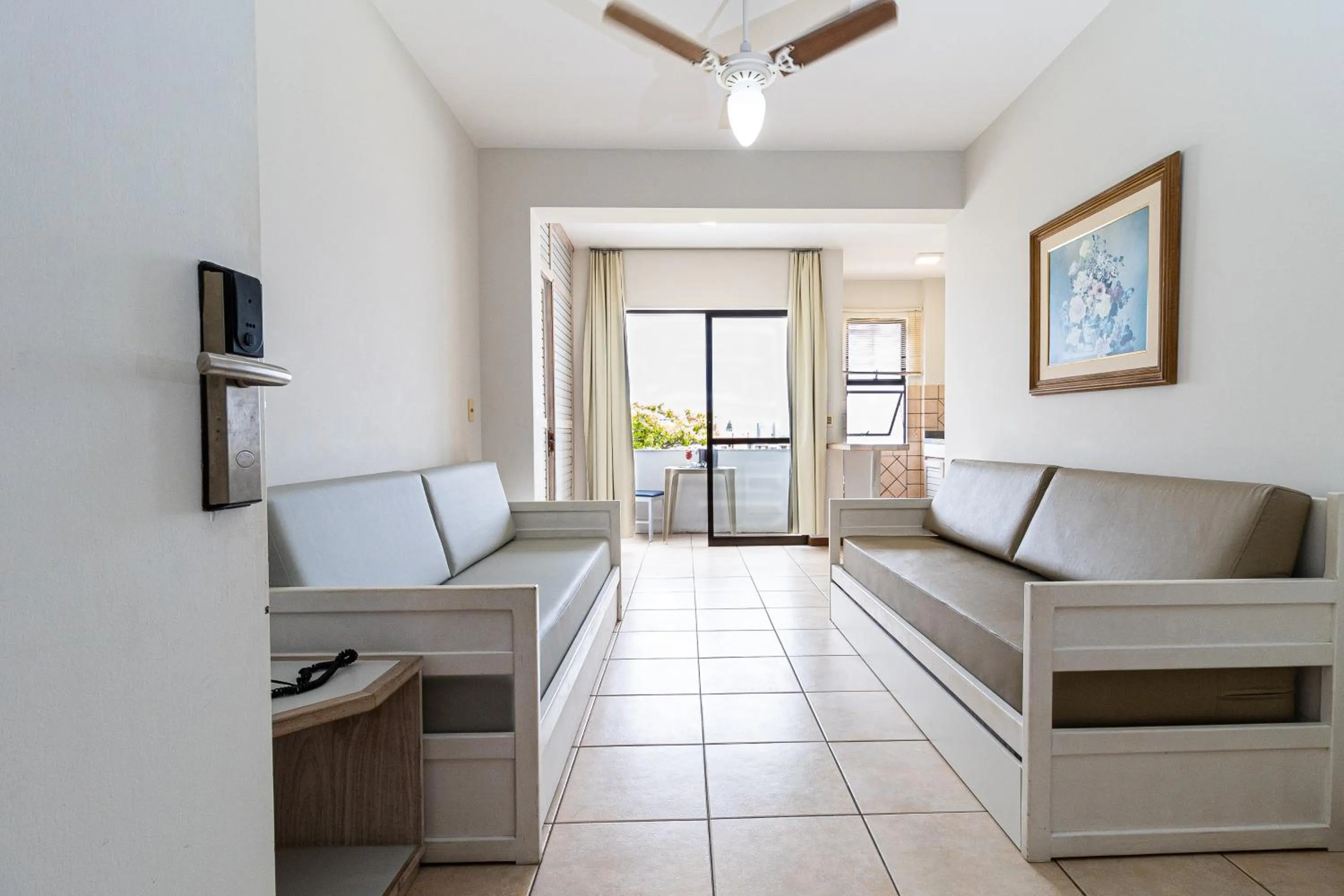 Seating area in Gaivotas Praia Hotel